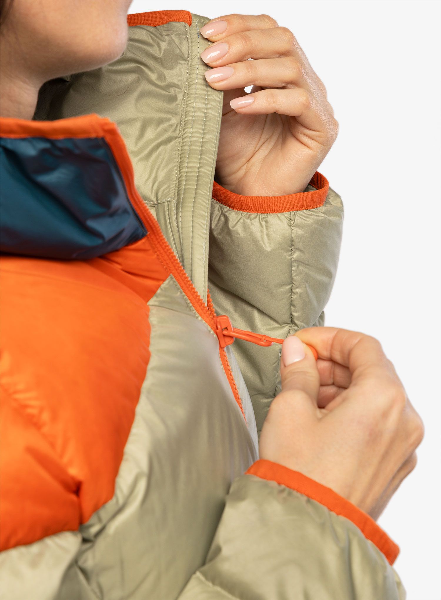Пуховик жіноча La Sportiva Nature Down Jkt - tea/cherry tomato