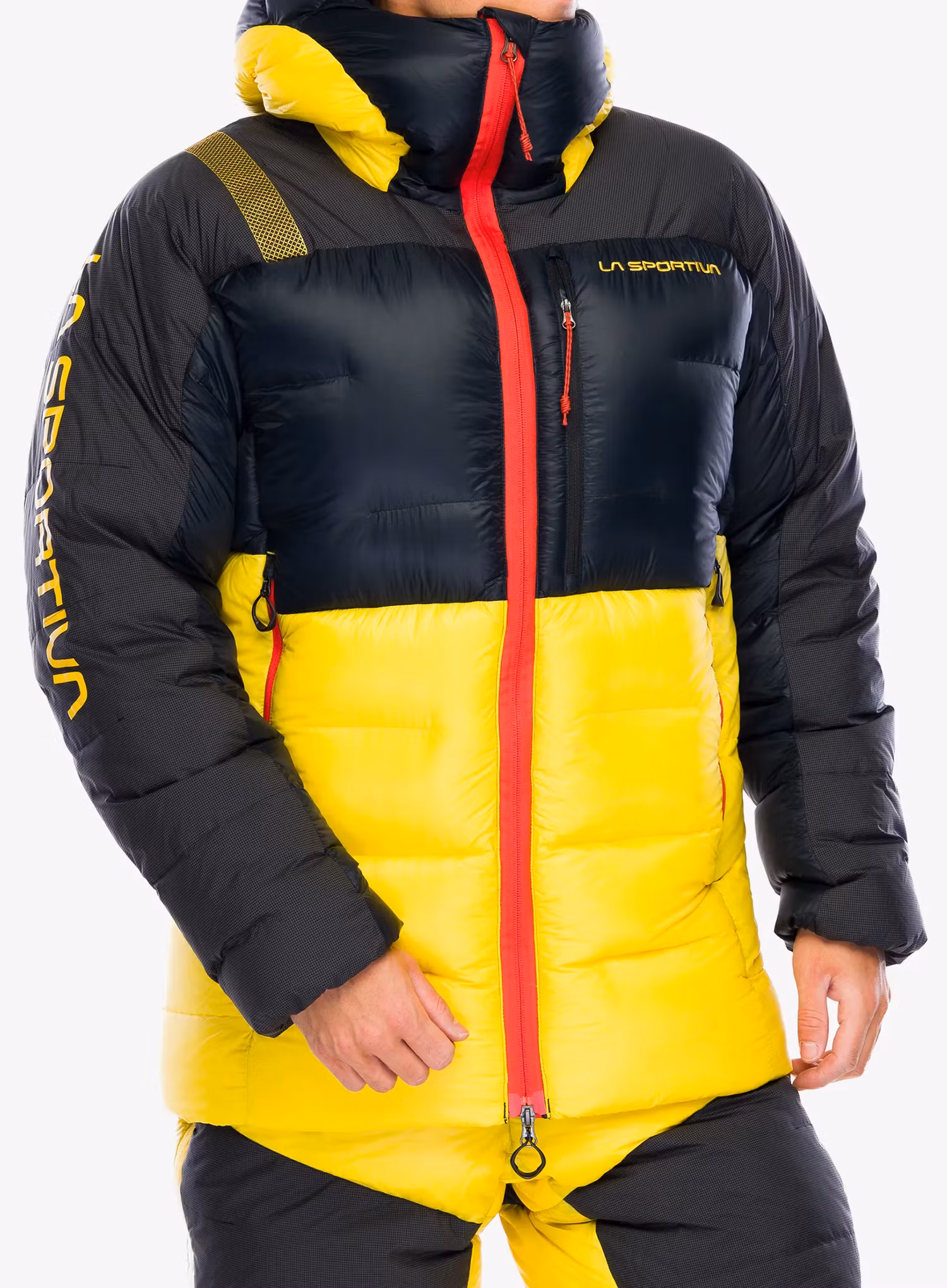 Пуховик La Sportiva Olympus Tech Down Parka - black/yellow