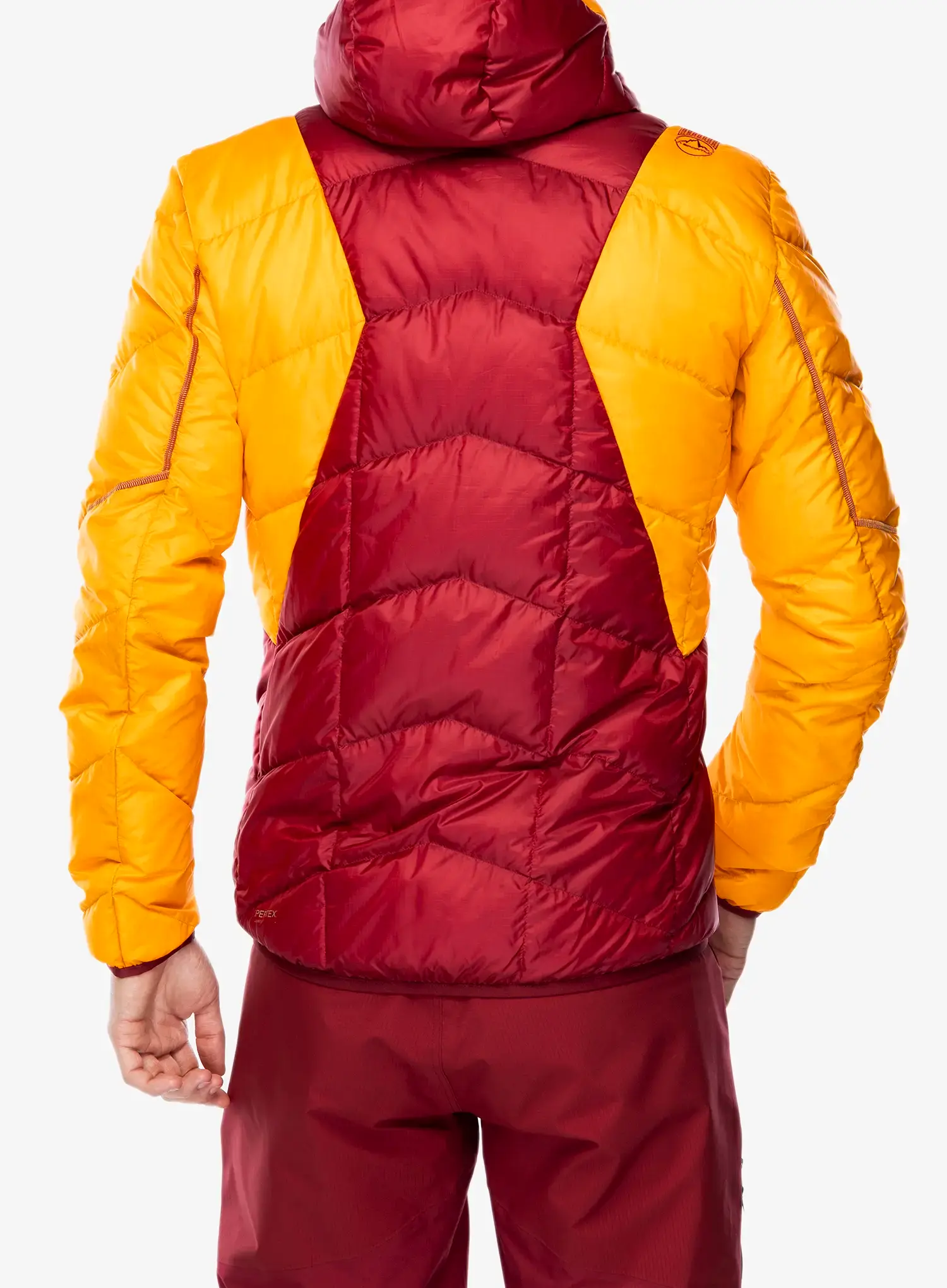 Пуховик La Sportiva Pinnacle Down Jkt - papaya/sangria