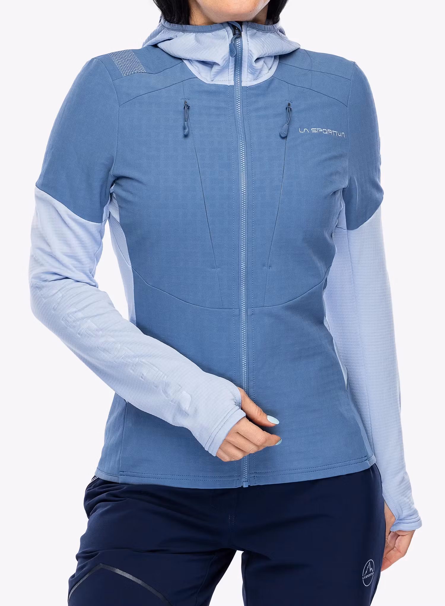 Кофта з каптуром жіноча La Sportiva Session Tech Hoody - moonlight/stone blue