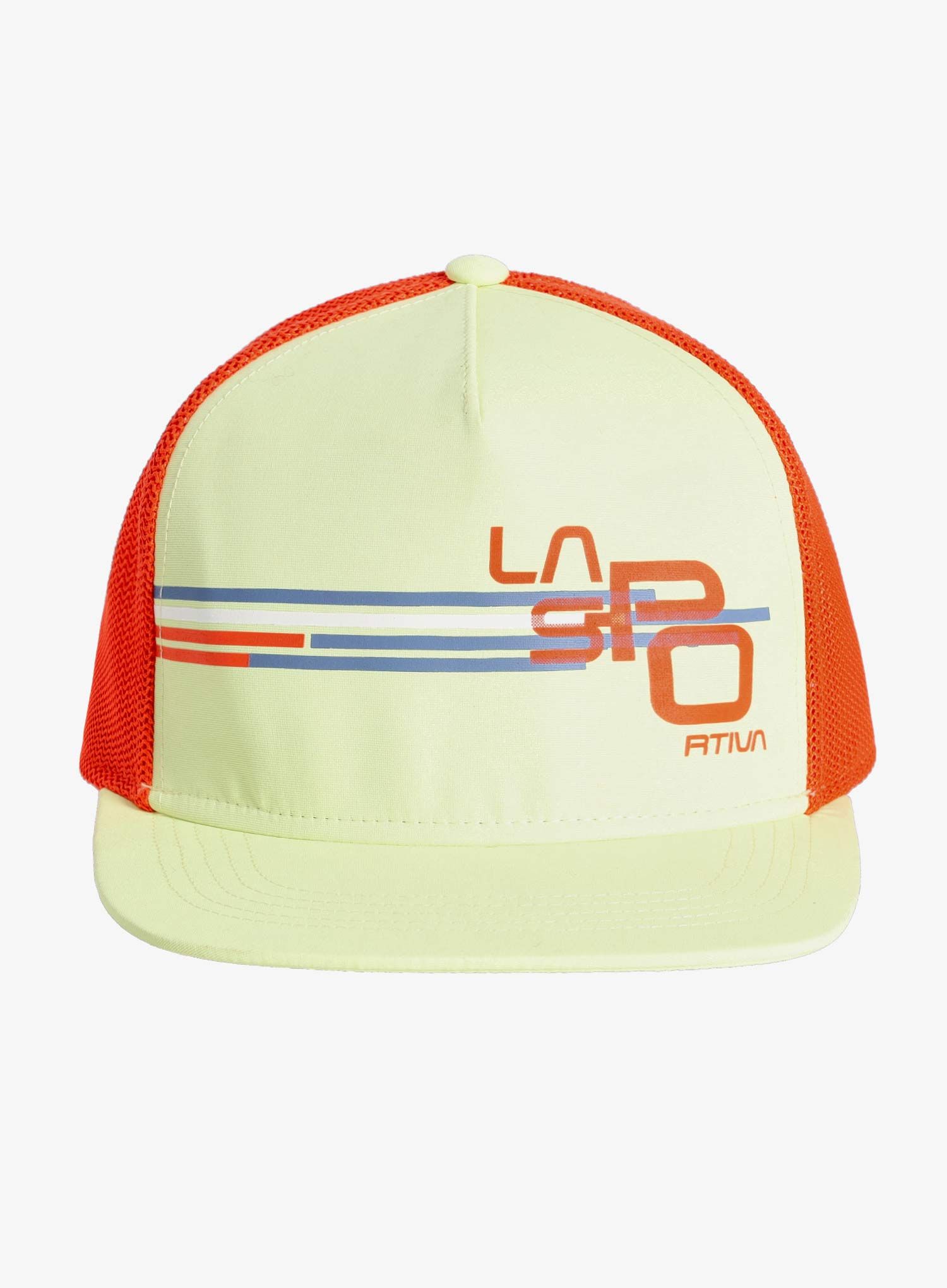 Кепка La Sportiva Stripe Cube Hat - zest/cherry tomato