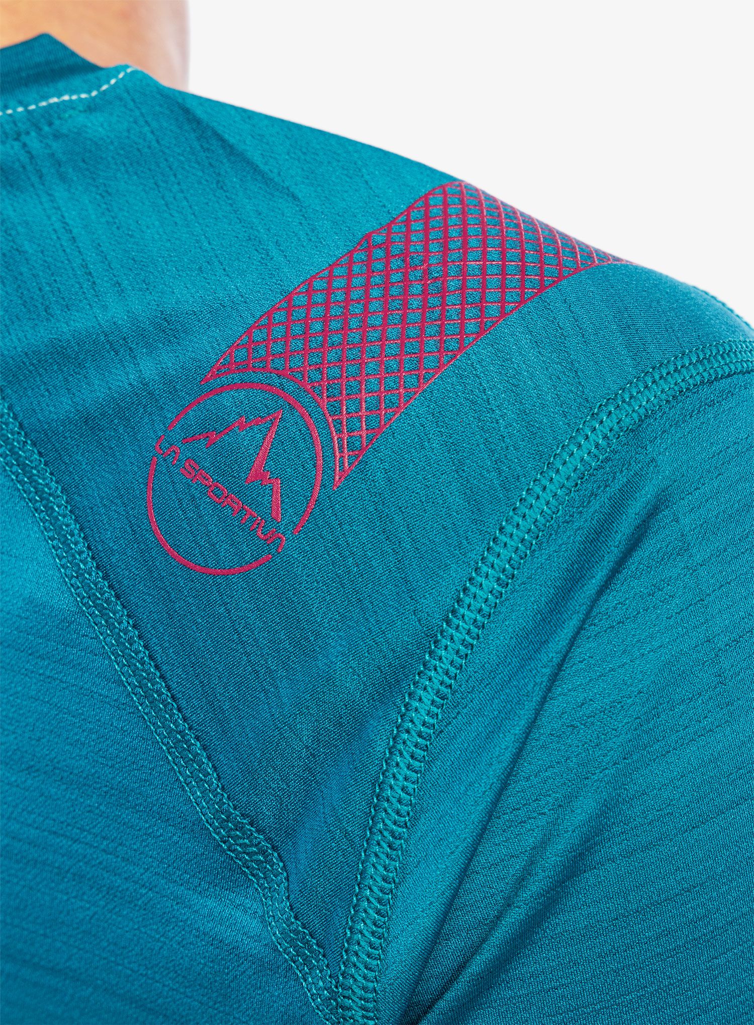 Швидковисихаюча футболка жіночий La Sportiva Sunfire T-Shirt - turquoise/crystal