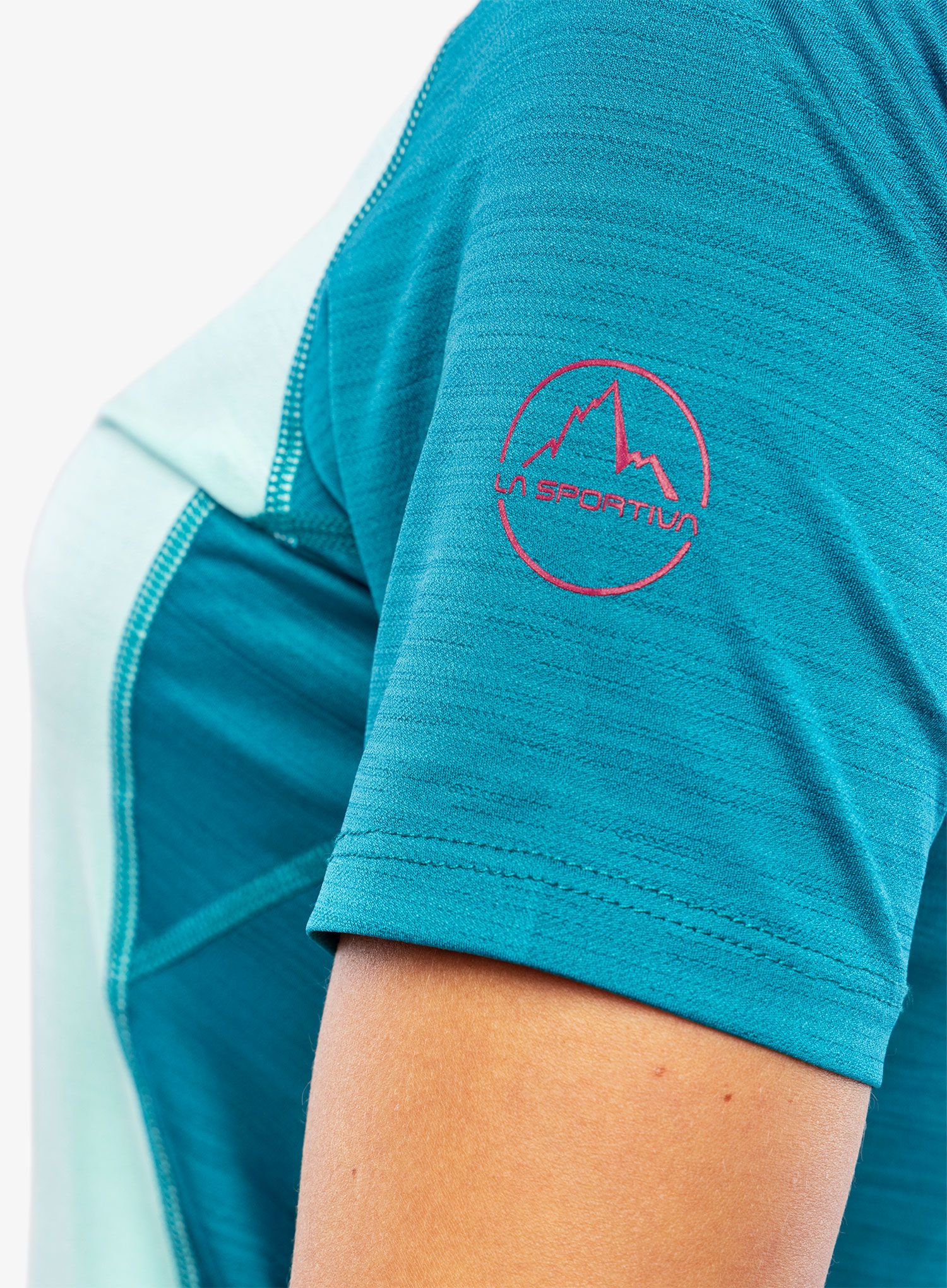Швидковисихаюча футболка жіночий La Sportiva Sunfire T-Shirt - turquoise/crystal