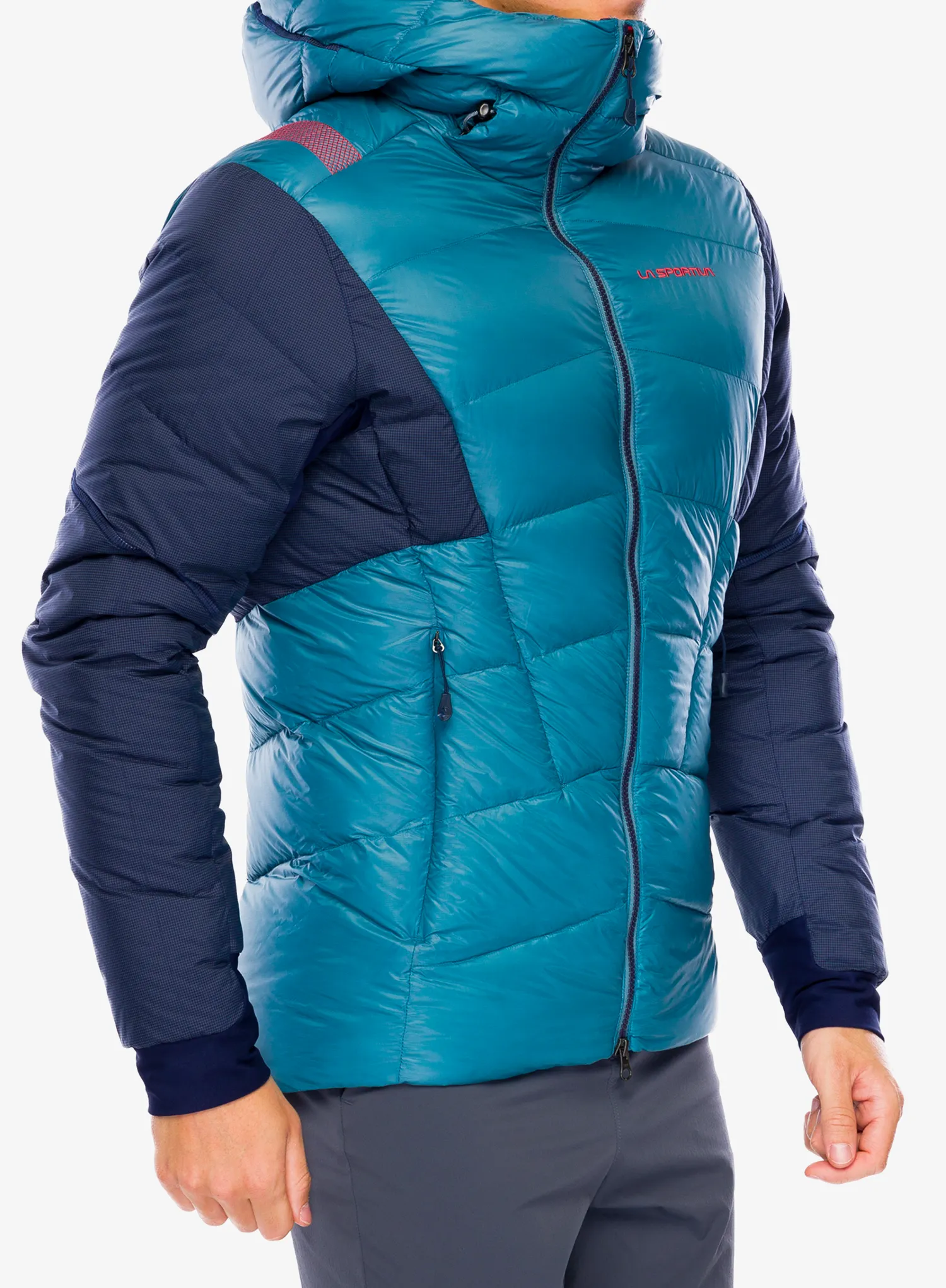 Пуховик La Sportiva Supercouloir 1000 Down Jacket - hurricane/deep sea