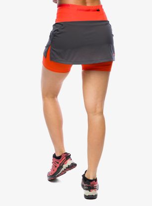 Спідничка бігова La Sportiva Swift Ultra Skirt 5 - carbon/cherry tomato
