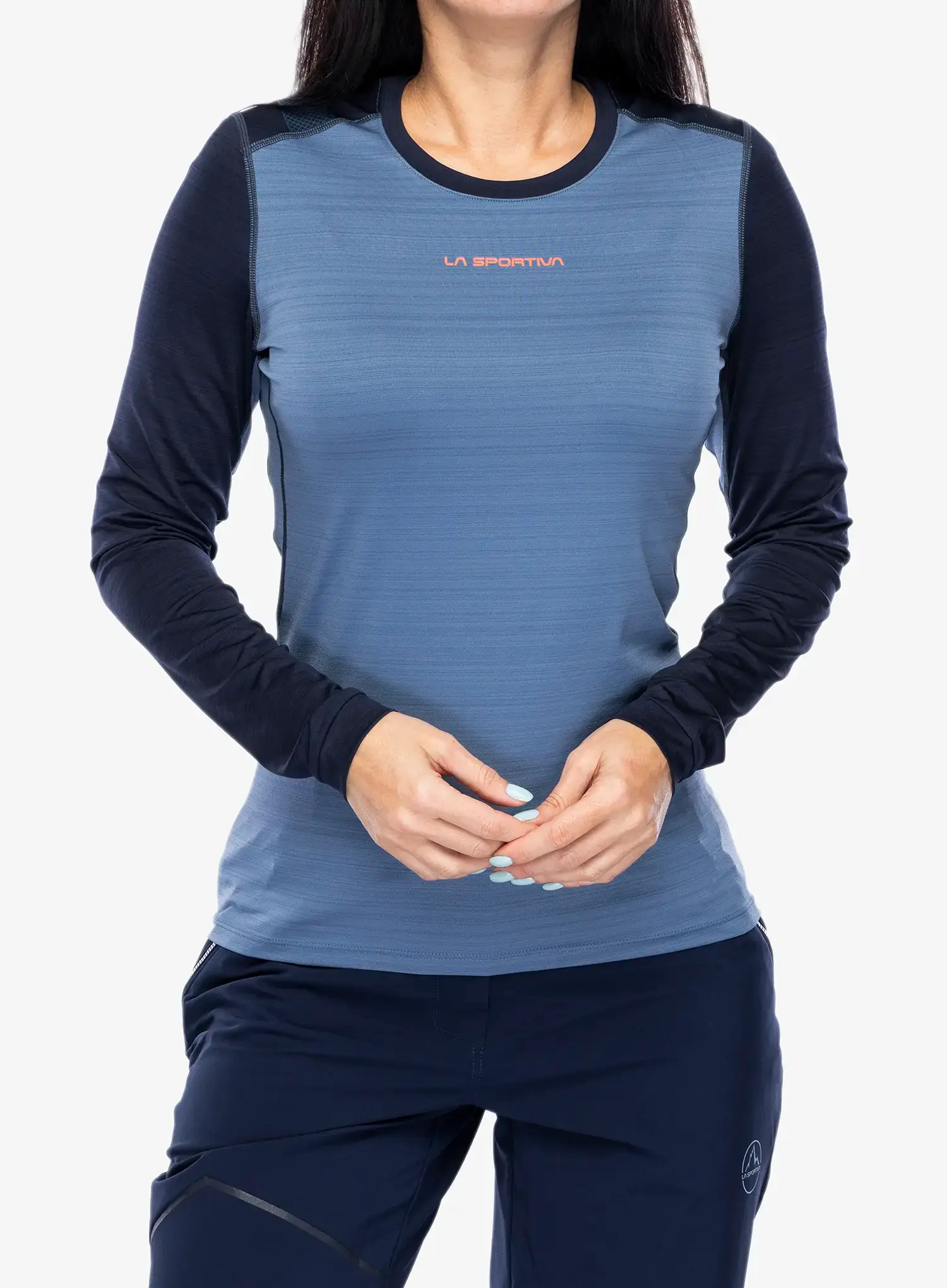 Термокофта жіноча La Sportiva Tour Long Sleeve - moonlight/deep sea
