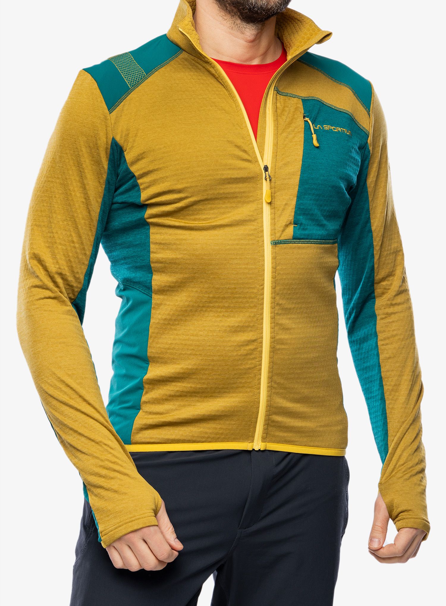 Кофта на замку La Sportiva True North Jacket - savana/everglade