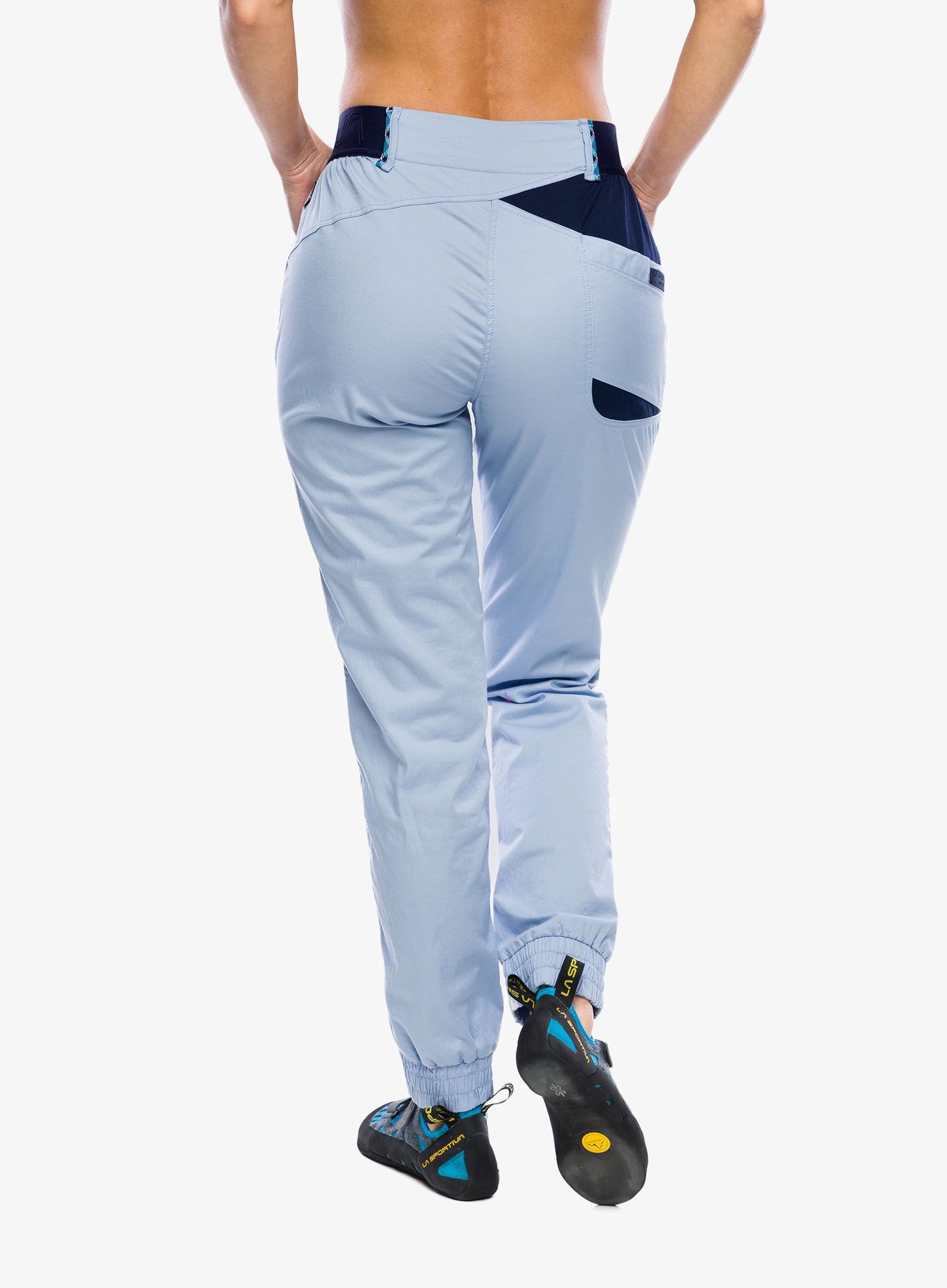 Штани скелелазні жіночі La Sportiva Tundra Pant - stone-blue/deep sea