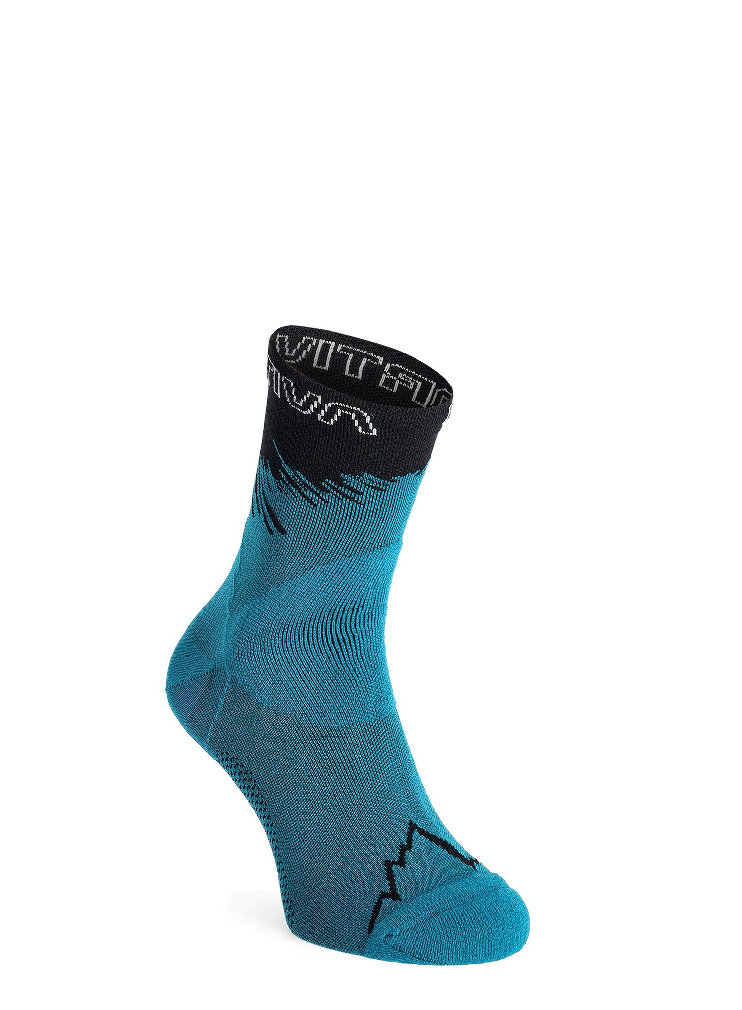 Шкарпетки для бігу La Sportiva Ultra Running Socks - black/lagoon