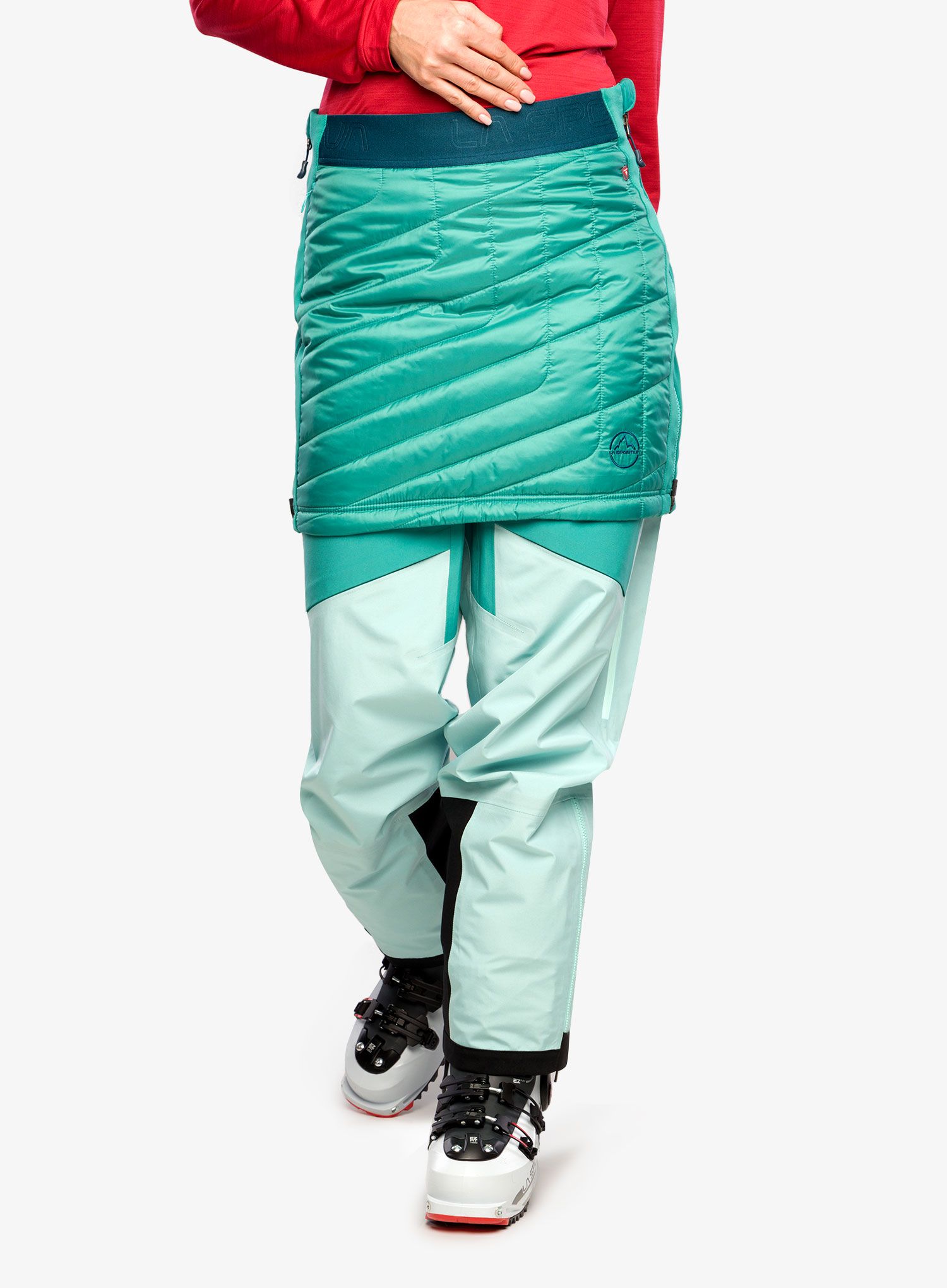 Спідниця утеплена La Sportiva Warm Up Primaloft Skirt - lagoon/storm blue