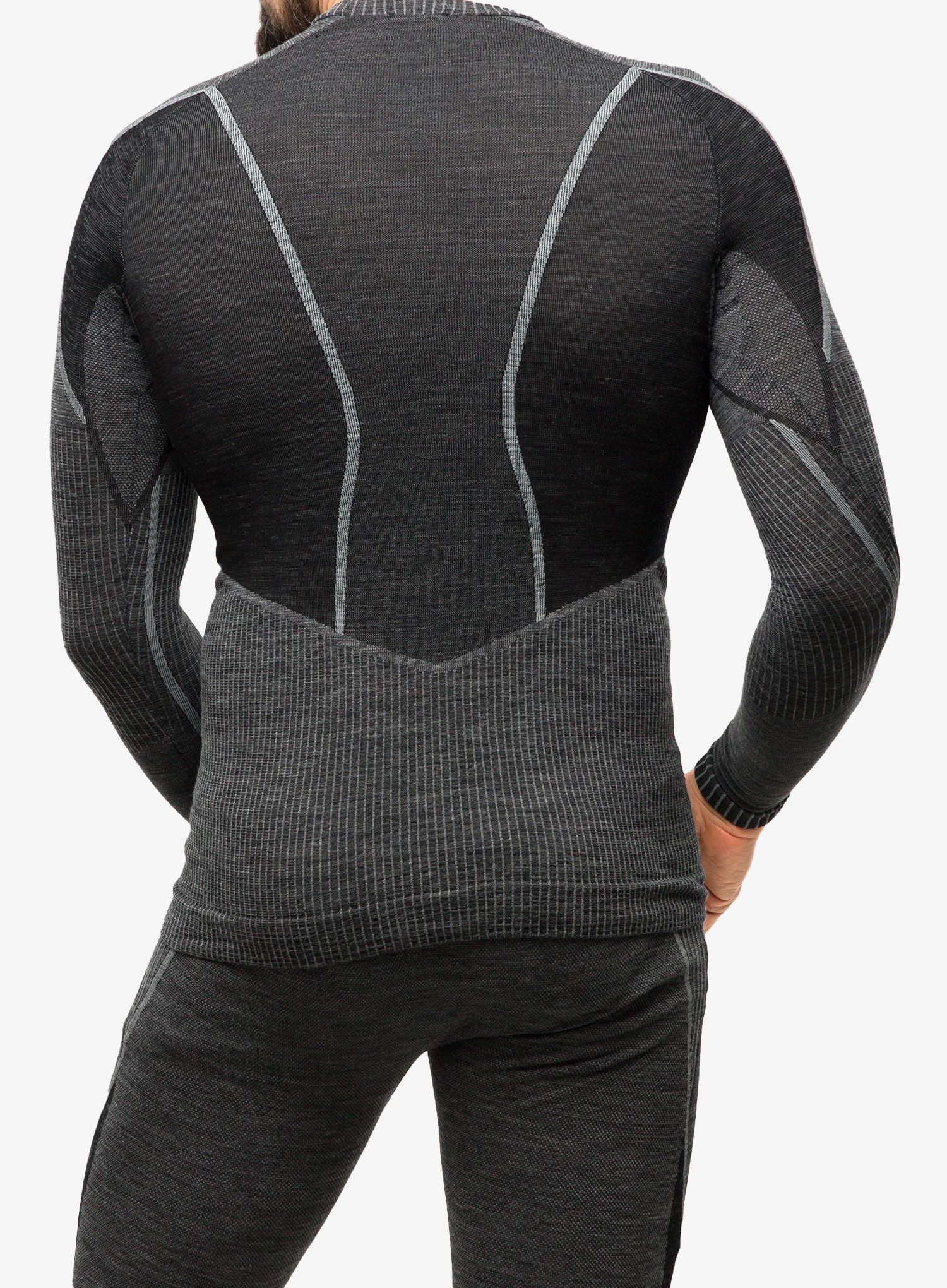 Термокофта La Sportiva Wool70 Tech Longsleeve - carbon/cloud