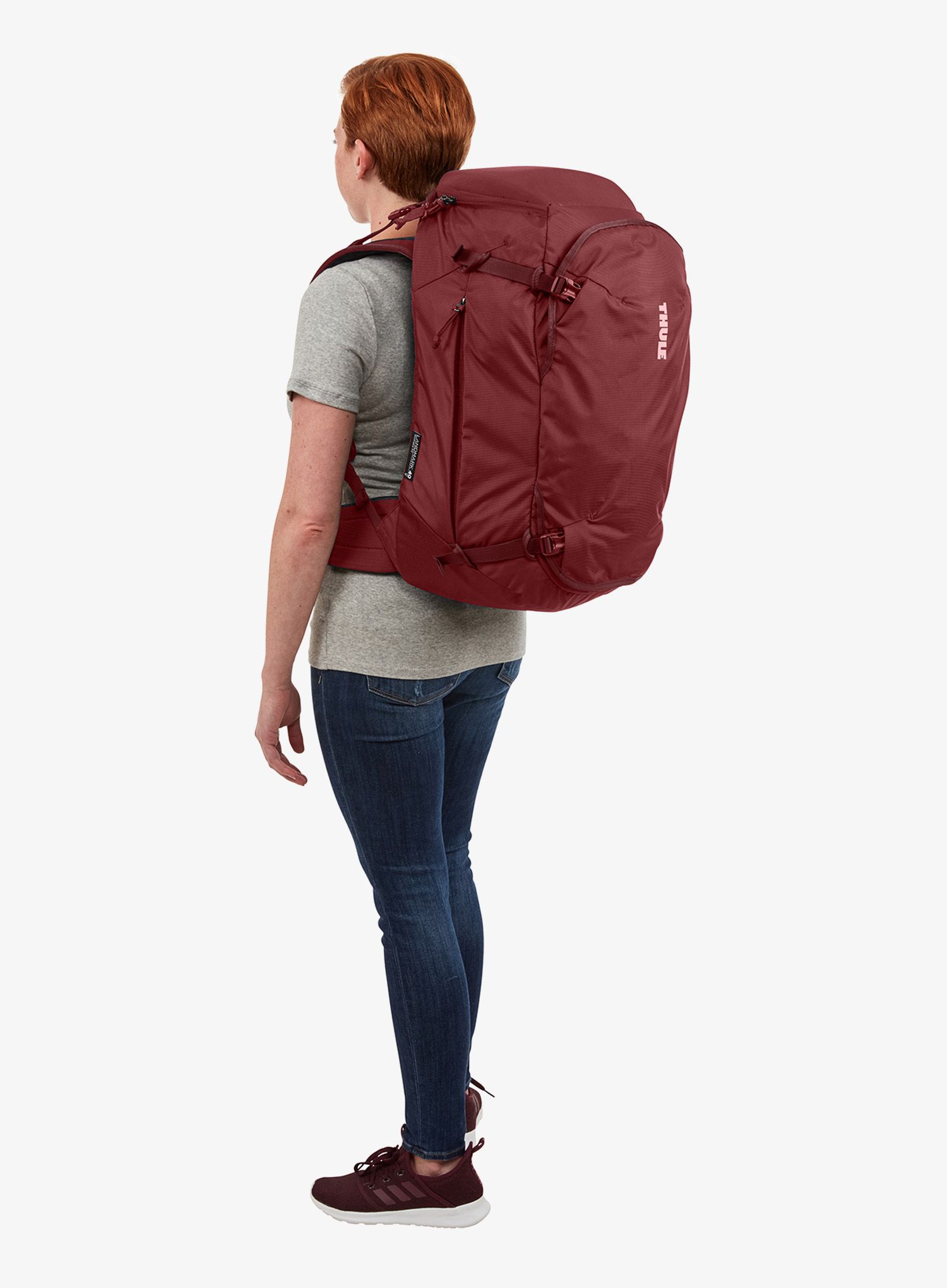 Рюкзак для подорожей жіночий Thule Landmark 40 L W - dark bordeaux