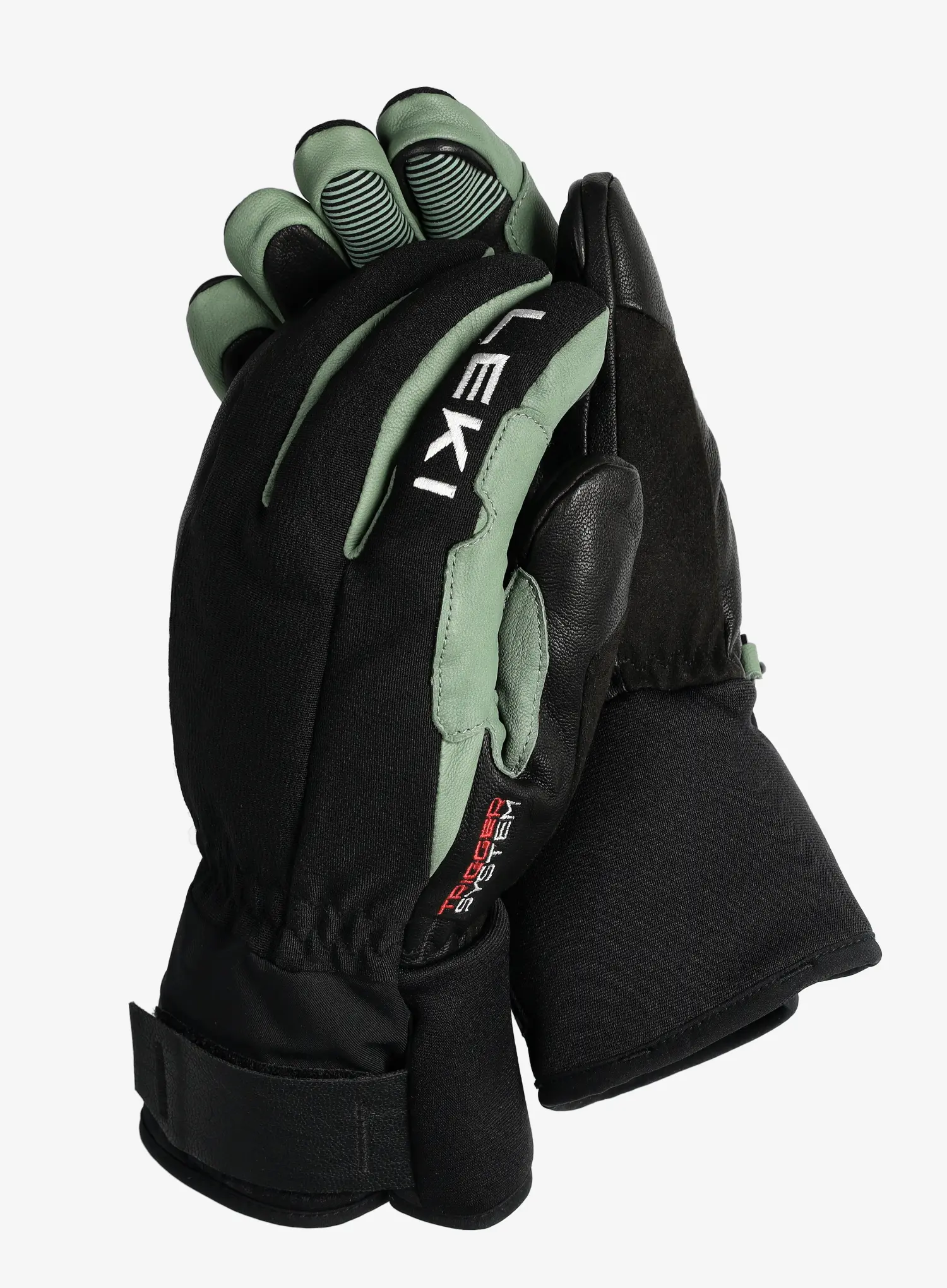Рукавиці лижні Leki Argus Thermo 3D - black/dusty green