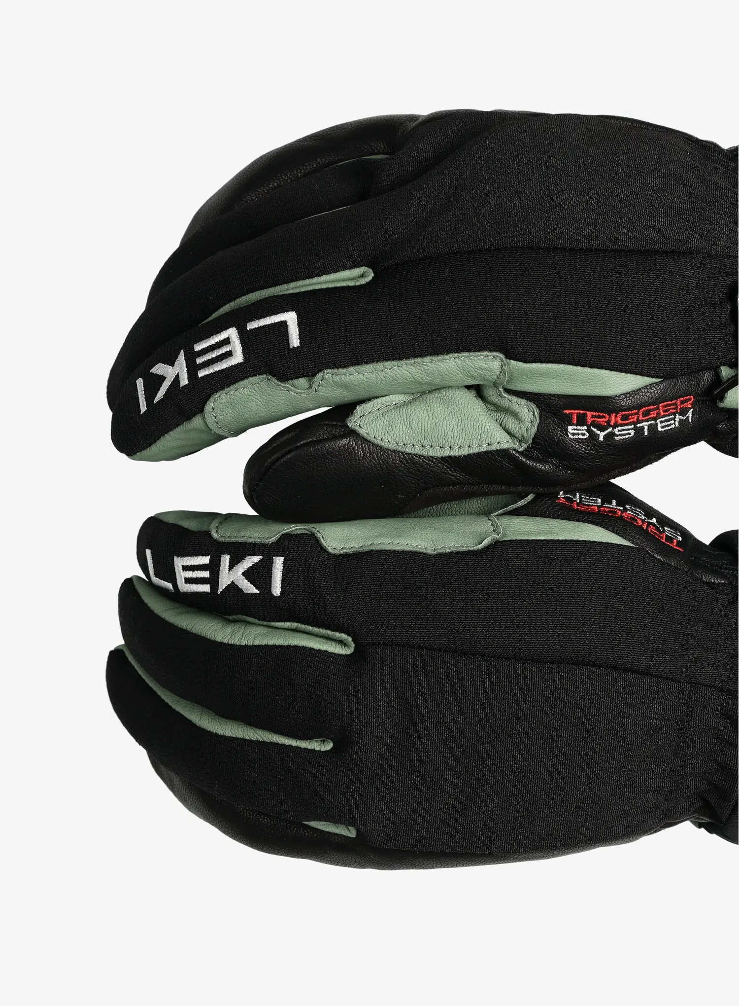 Рукавиці лижні Leki Argus Thermo 3D - black/dusty green
