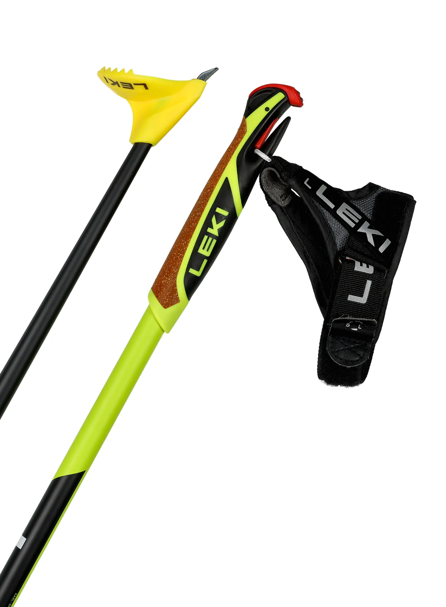 Палиці для лиж бігових Leki CC 450 - neonyellow/black/white