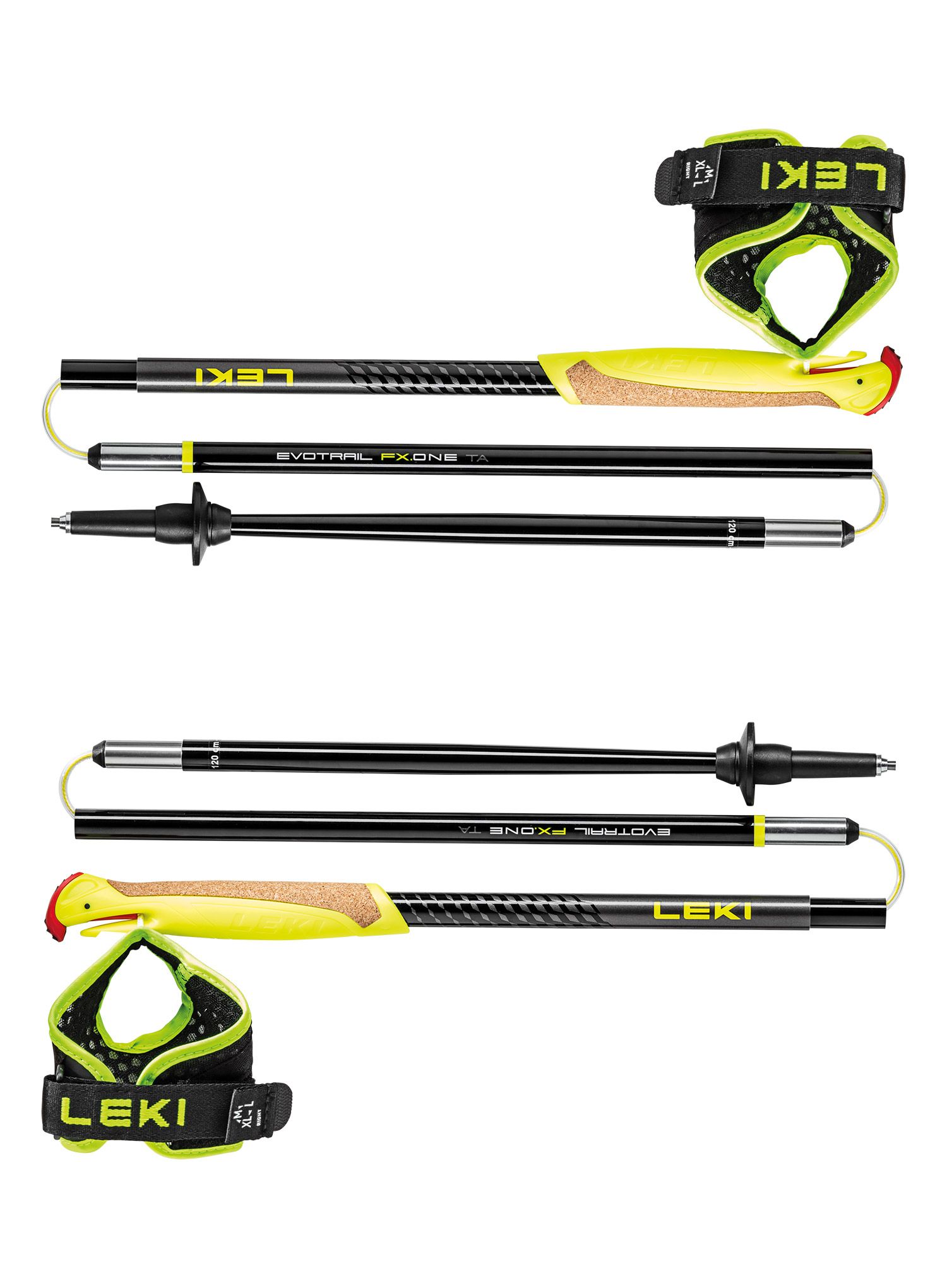 Палиці для бігу Leki Evotrail FX.One TA - black