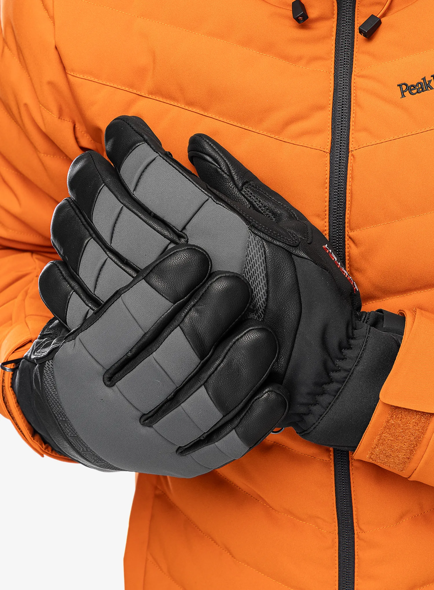 Рукавиці лижні Leki Griffin Base 3D - black/graphite