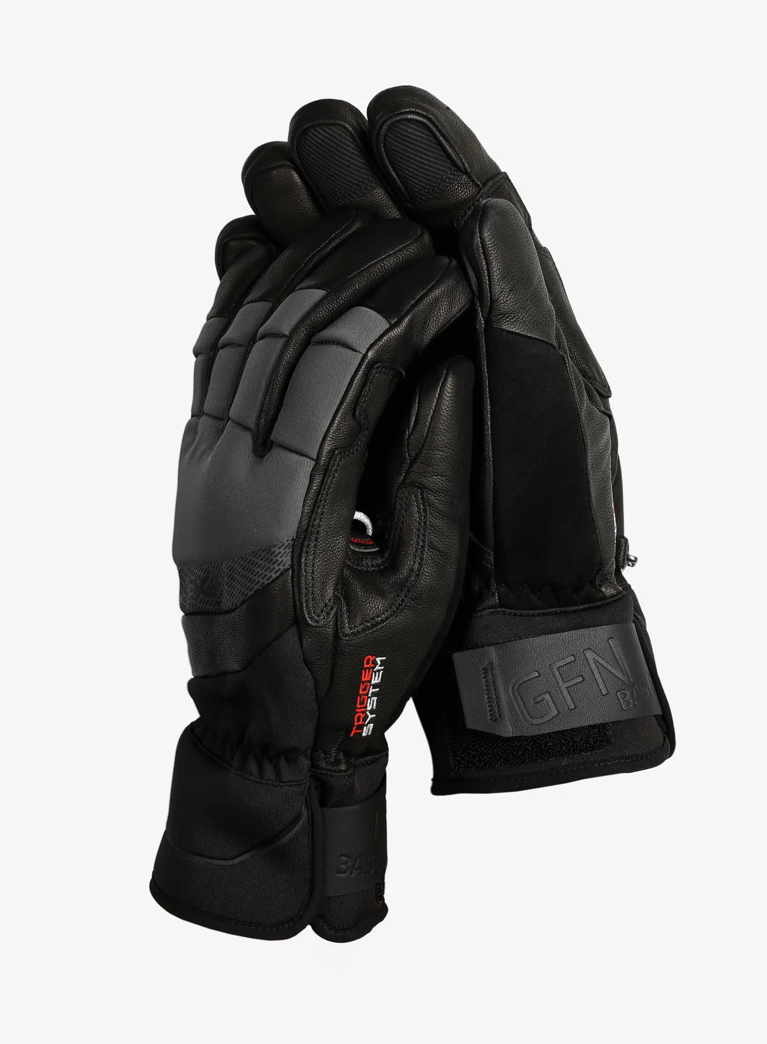 Рукавиці лижні Leki Griffin Base 3D - black/graphite