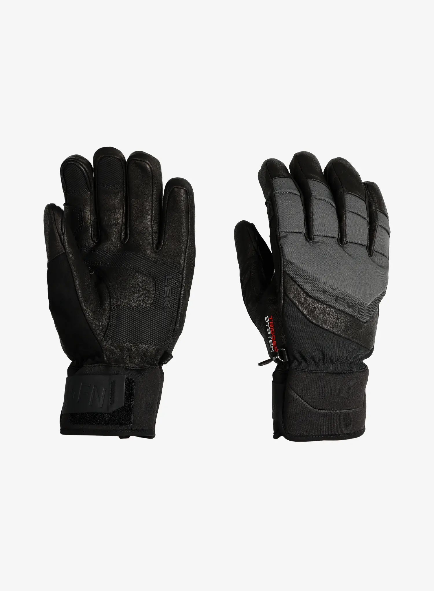 Рукавиці лижні Leki Griffin Base 3D - black/graphite