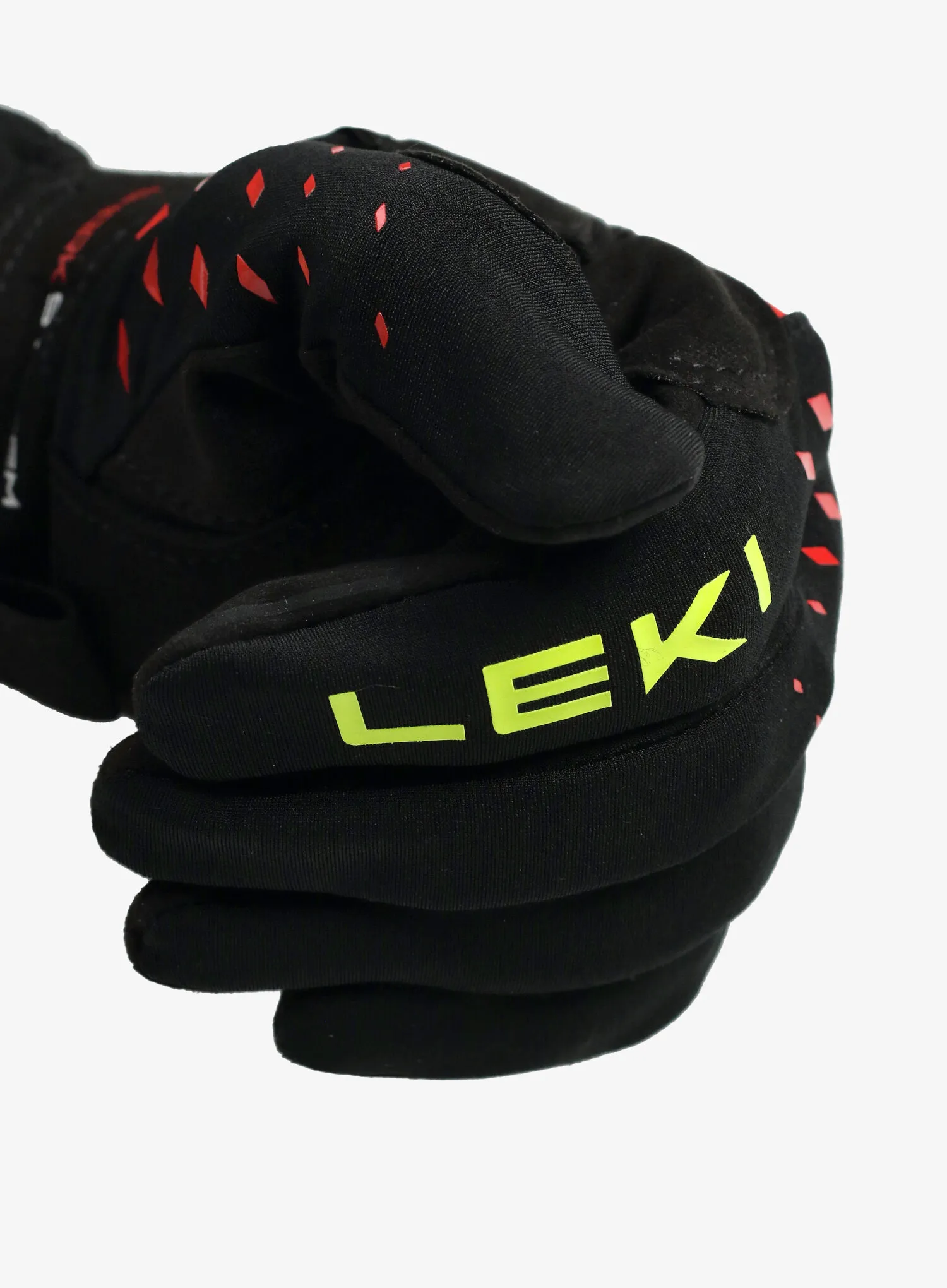 Рукавички Leki Ultra Trail Storm Shark - black/red/neonyellow
