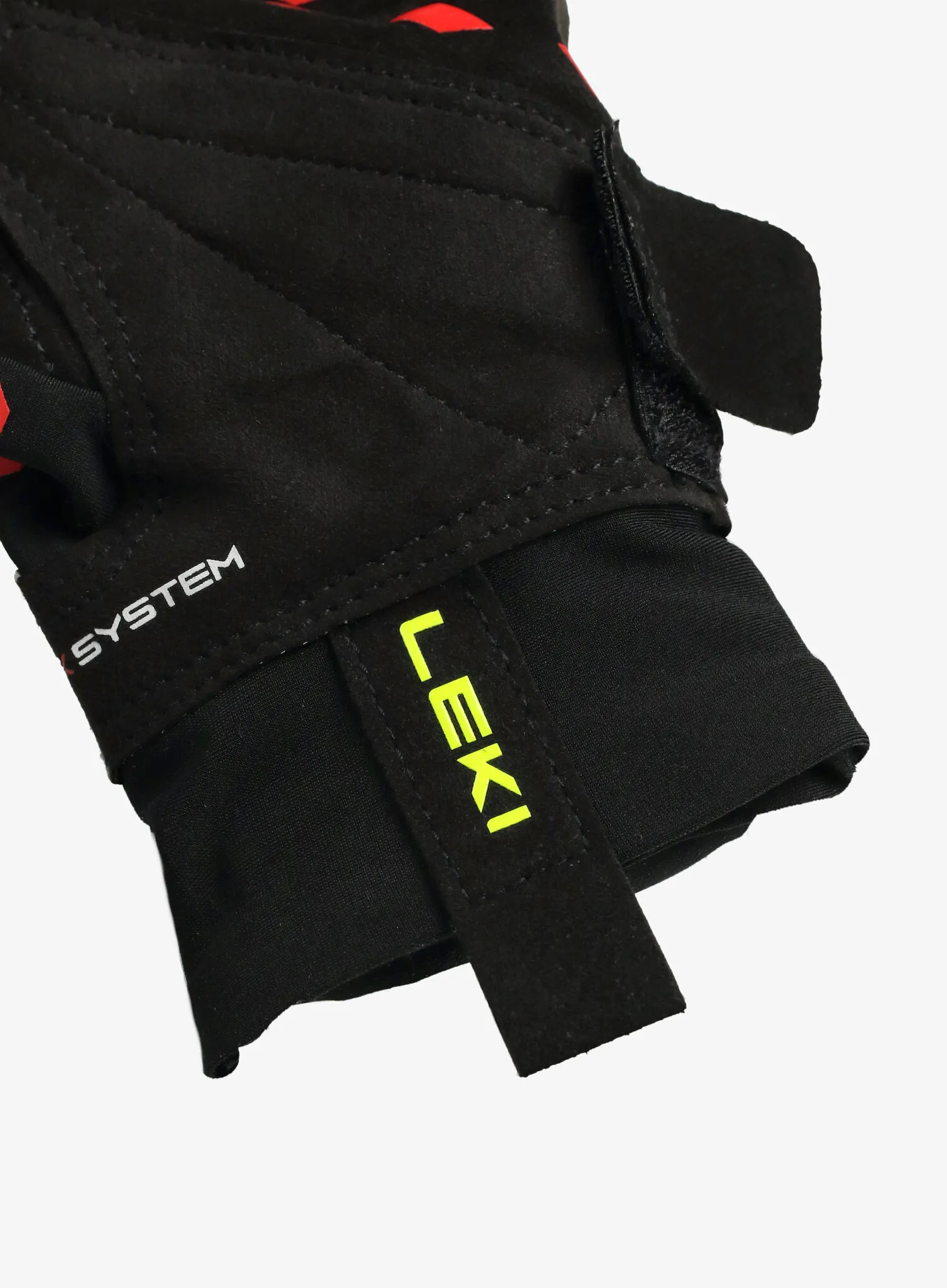 Рукавички Leki Ultra Trail Storm Shark - black/red/neonyellow