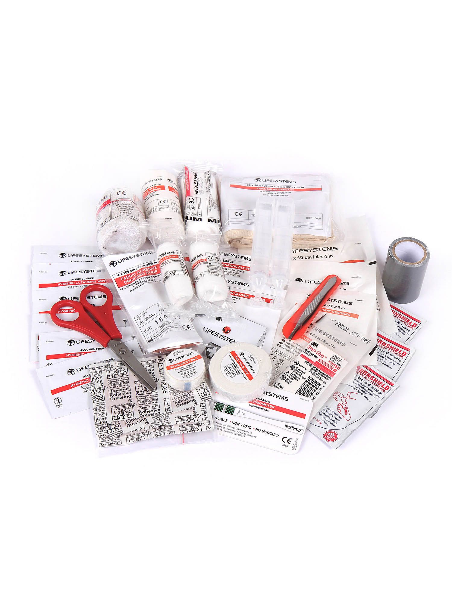 Аптечка туристична Lifesystems Camping First Kit Aid - red