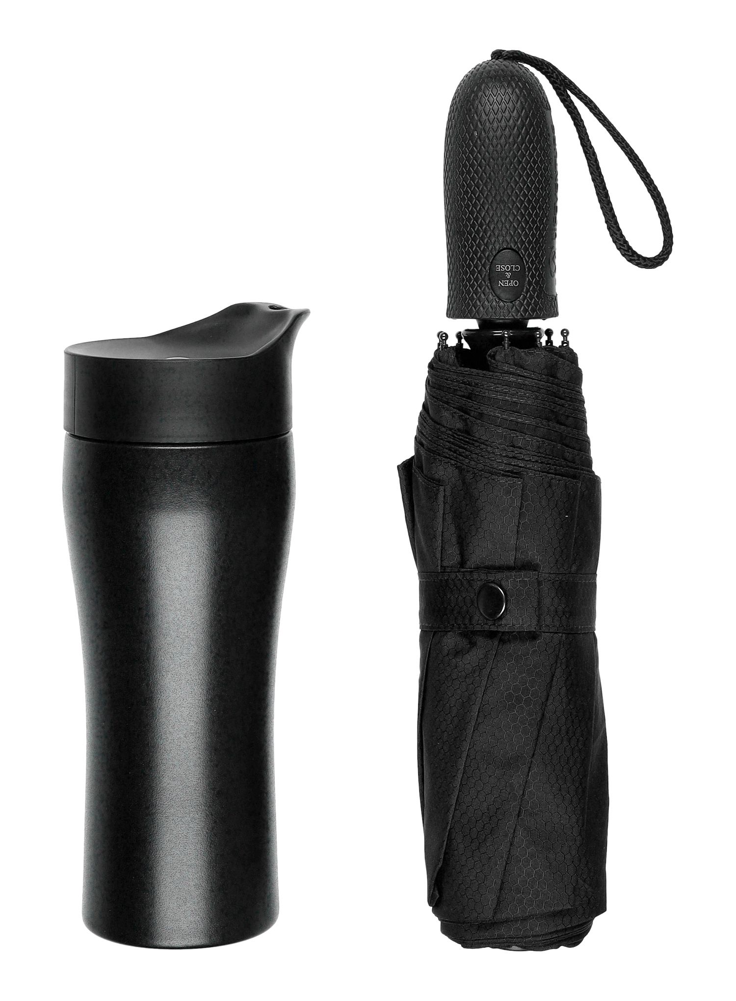 Парасолька Lifeventure Trek Umbrella Medium - black