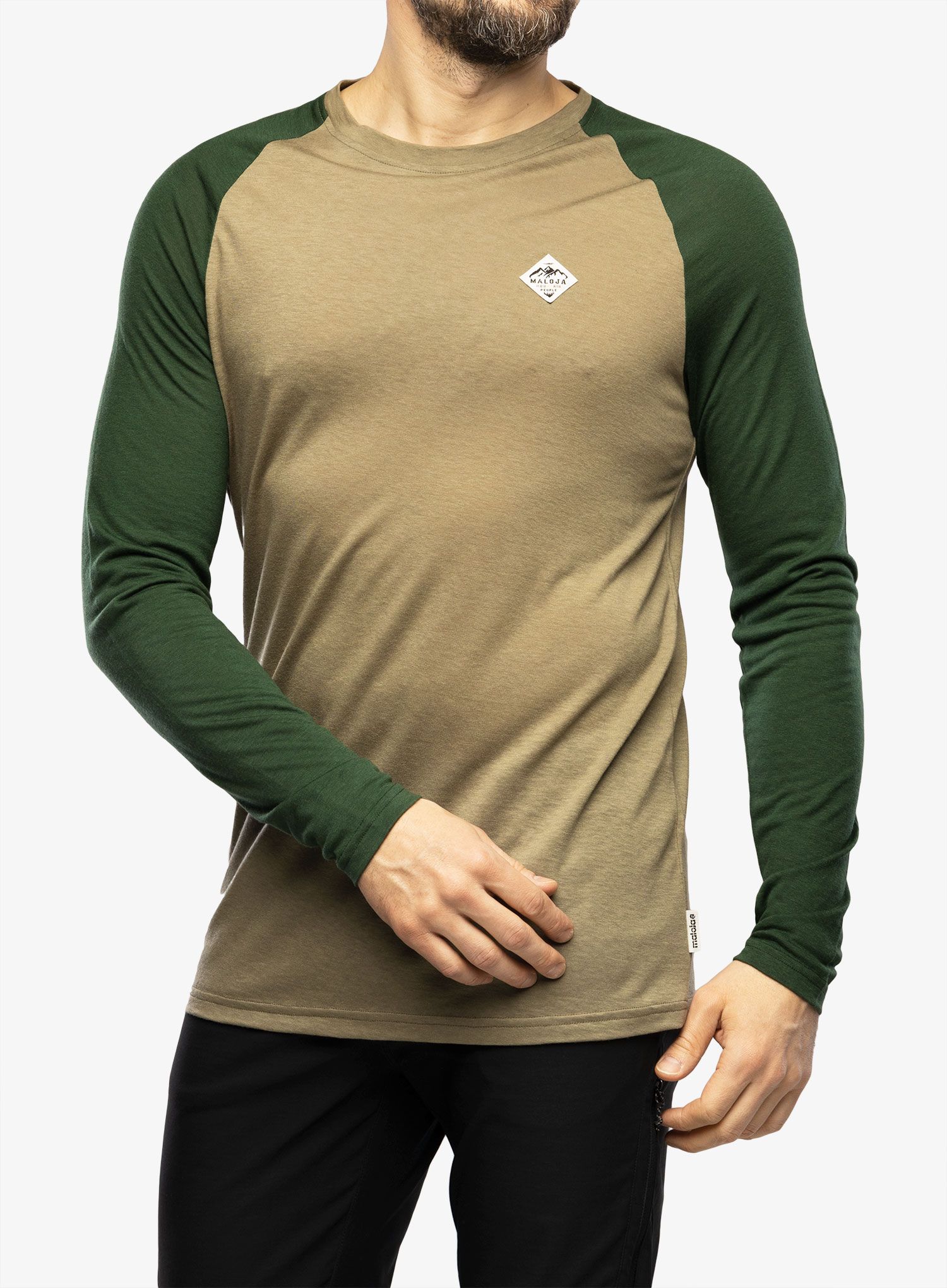 Лонгслів Maloja Traunstein - oak multi