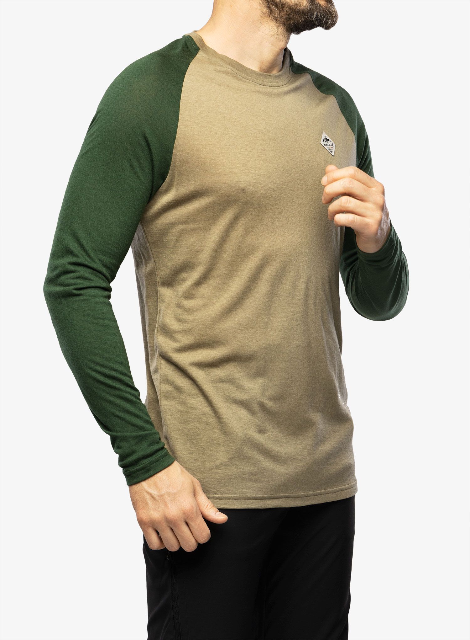 Лонгслів Maloja Traunstein - oak multi