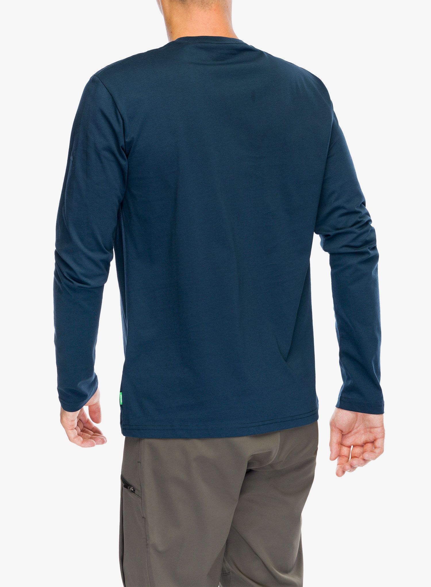 Лонгслів Vaude Logo LS T-Shirt - dark sea