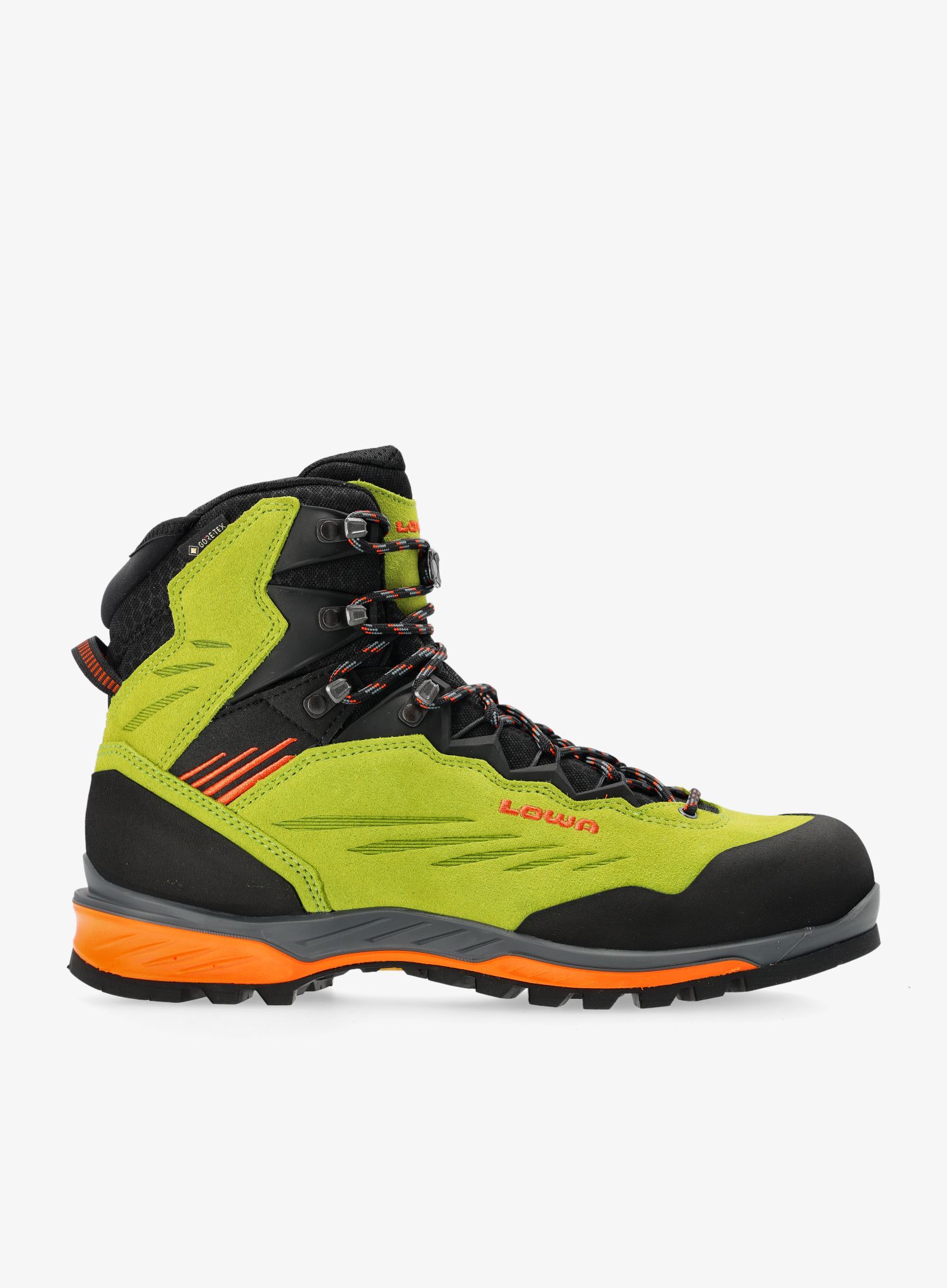 Черевики високогірні Lowa Cadin II GTX Mid - lime/flame