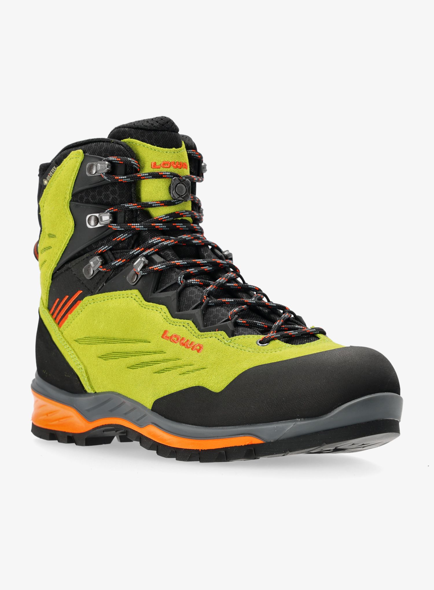Черевики високогірні Lowa Cadin II GTX Mid - lime/flame