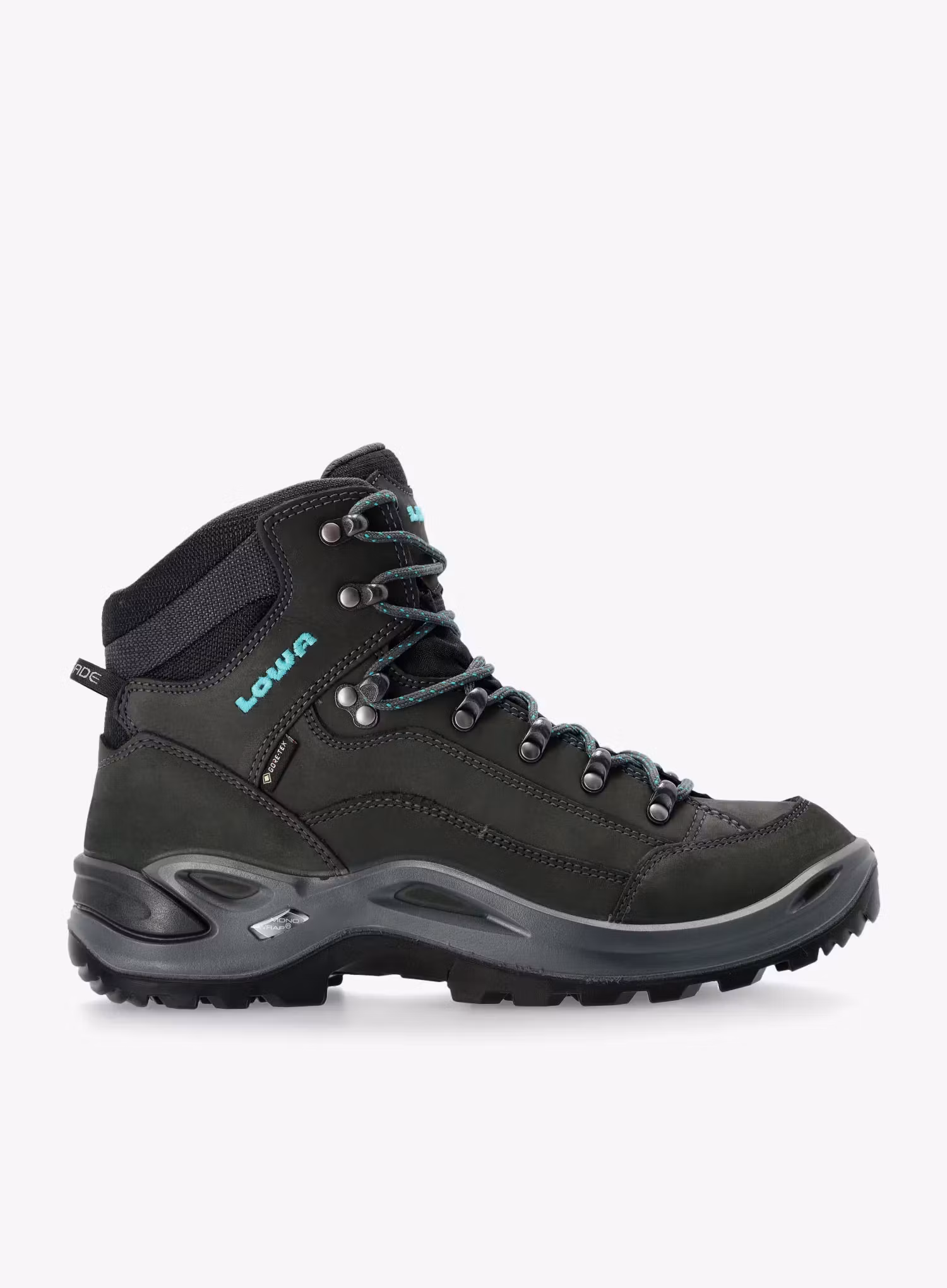 Черевики трекінгові жіночі Lowa Renegade GTX Mid - asphalt/turquoise