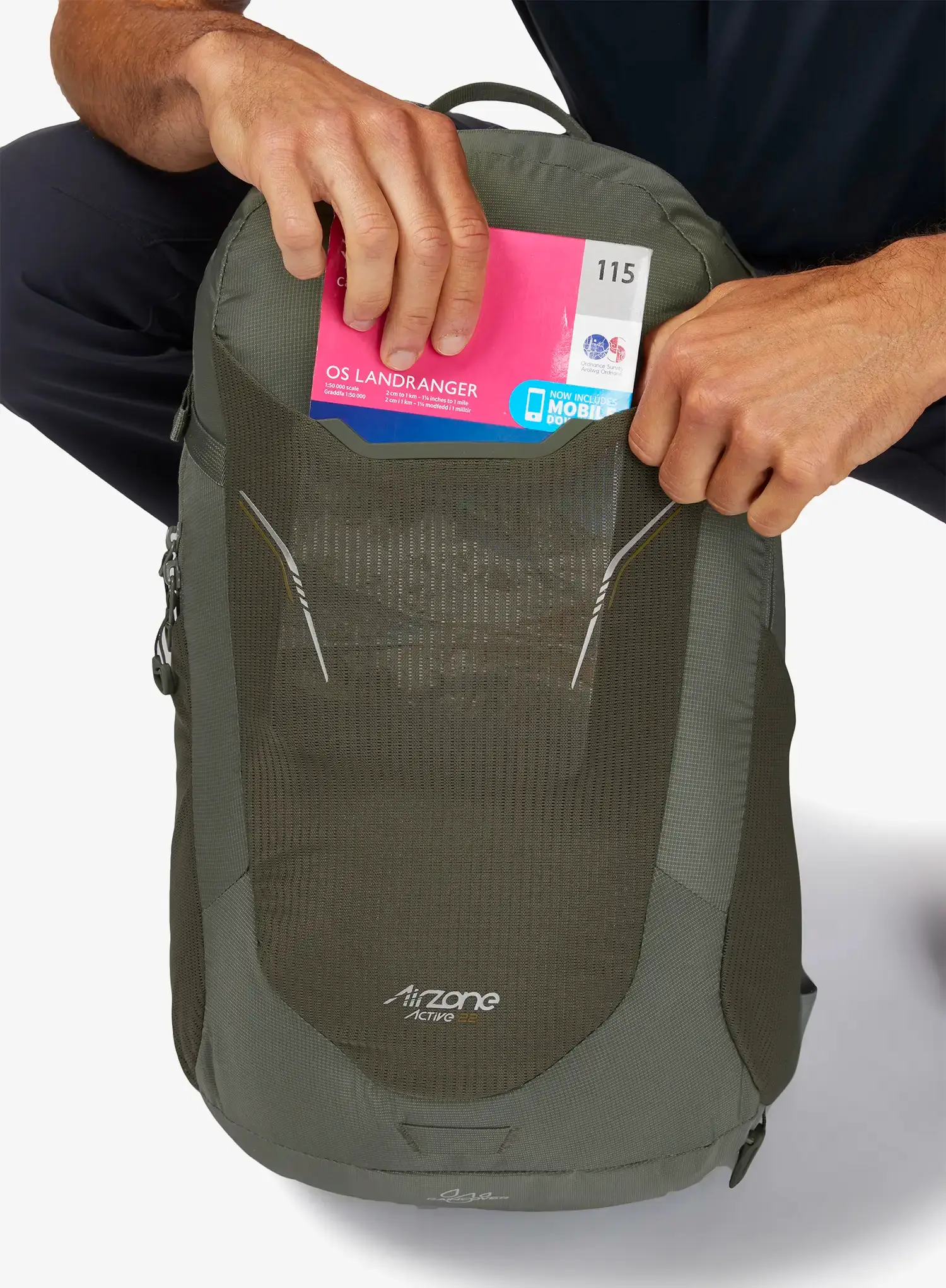 Рюкзак туристичний Lowe Alpine AirZone Active 22 - light khaki