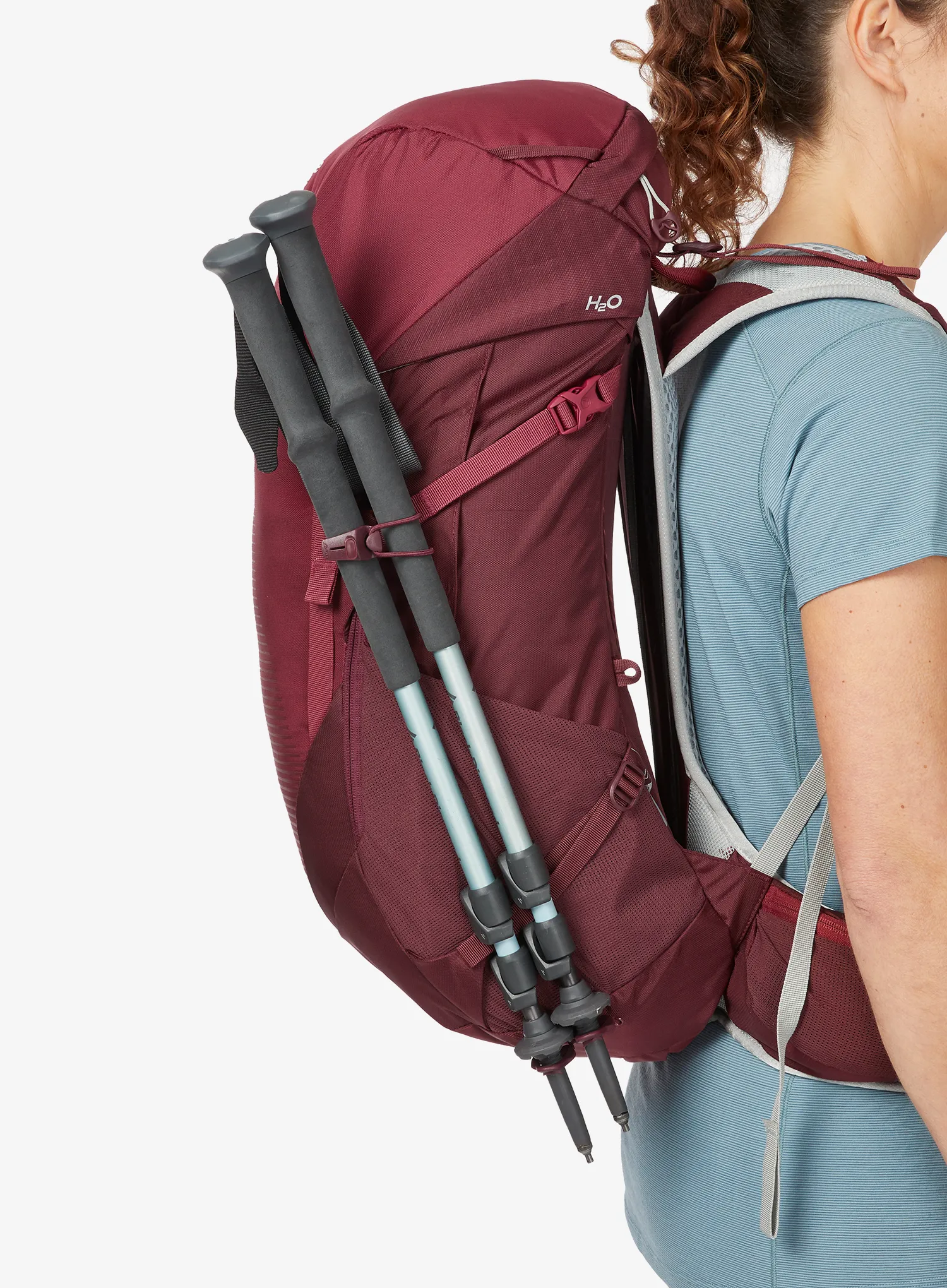 Рюкзак туристичний жіночий Lowe Alpine AirZone Trail ND28 - deep heather/raspberry