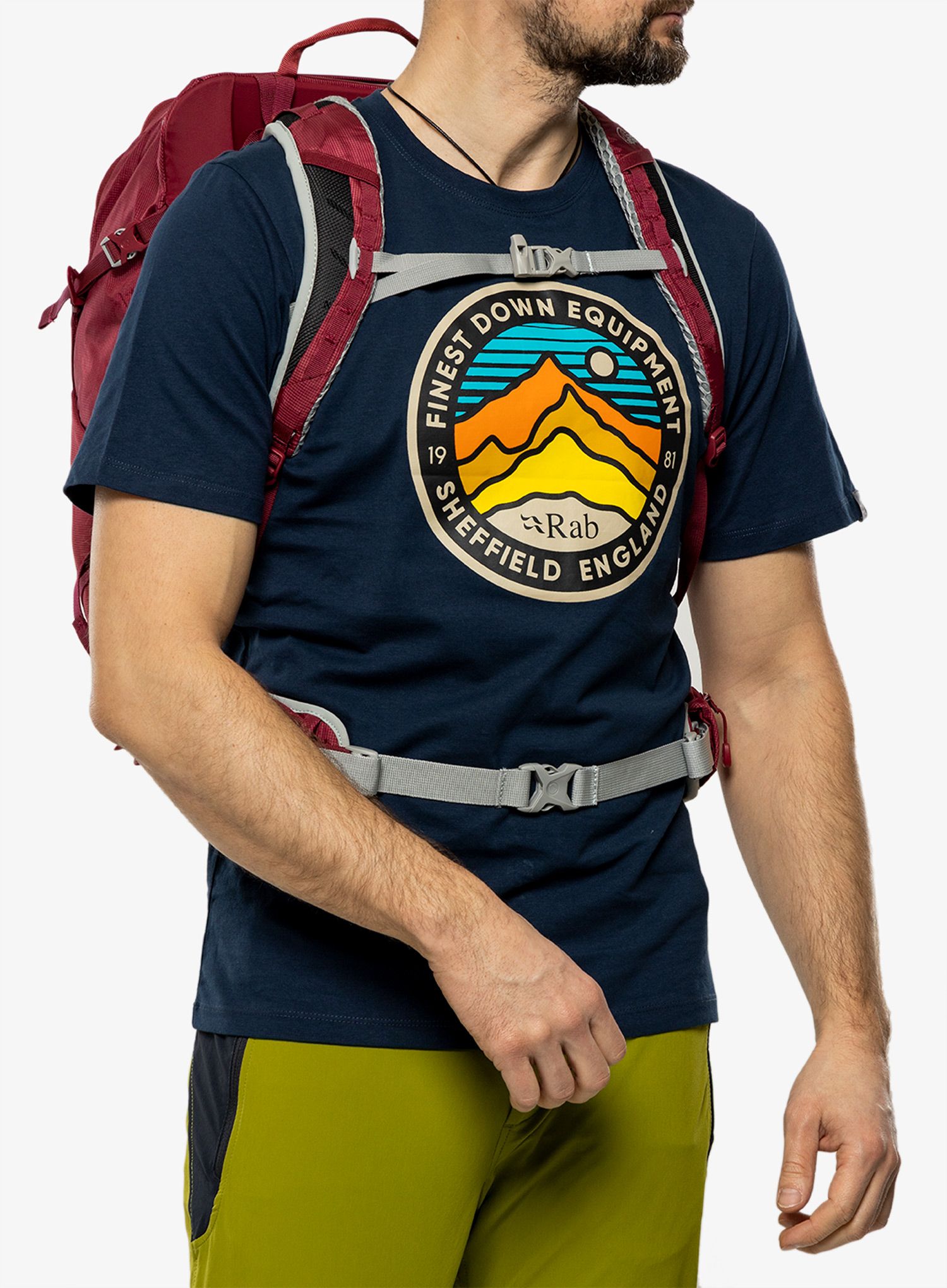 Рюкзак з вентиляцією спини Lowe Alpine AirZone Trek ND 26 - raspberry