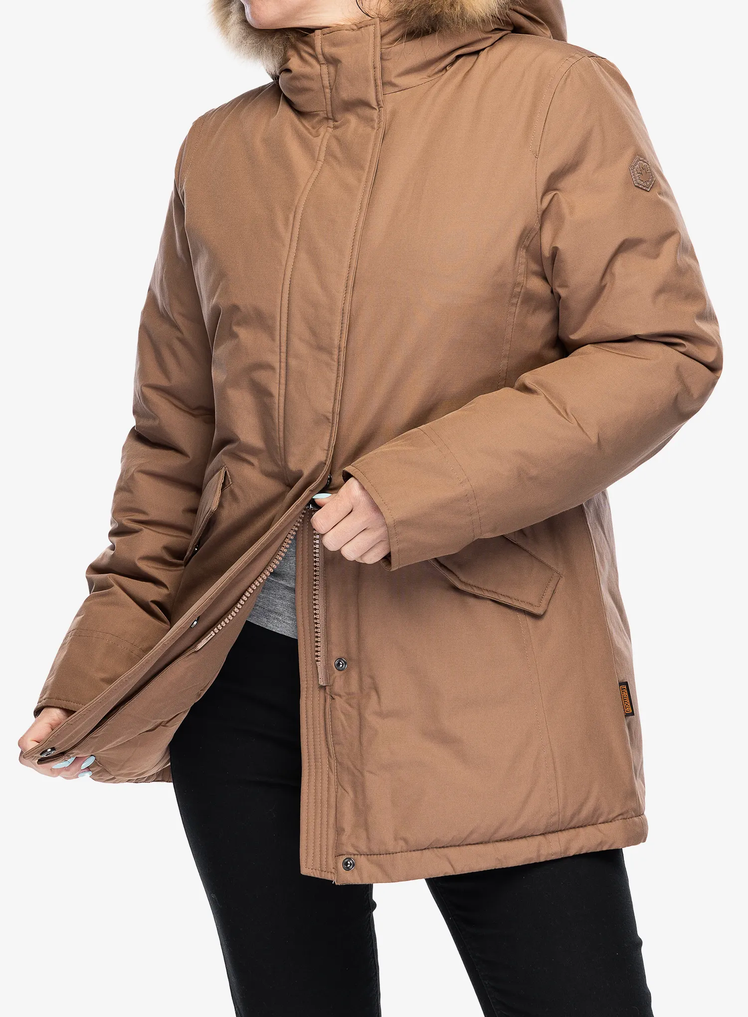 Плащ жіночий Lumberjack Alaska - light brown