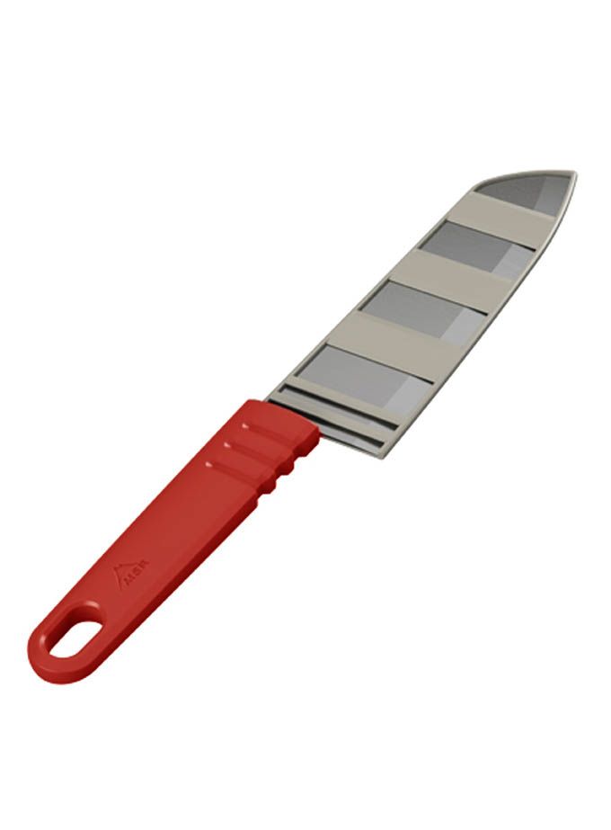 Ніж туристичний MSR Alpine Chef Knife - red