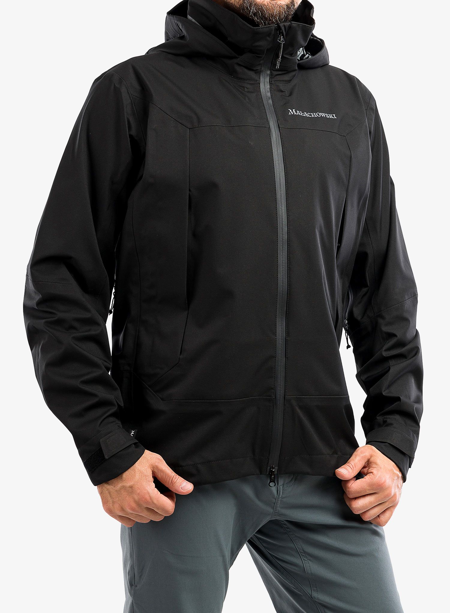 Куртка дощовик Małachowski 3L Tourist - black