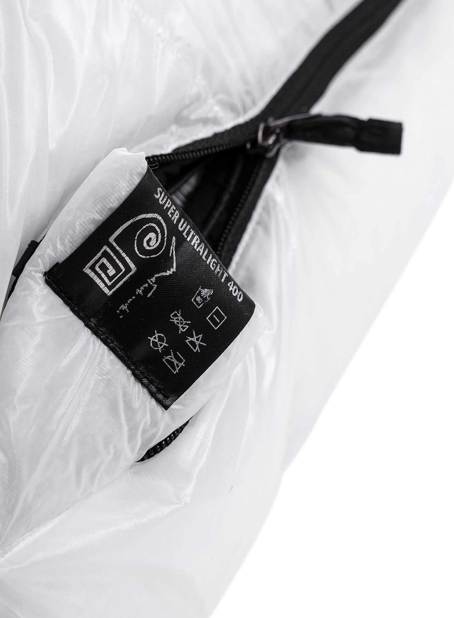 Спальний мішок пуховий Małachowski 400 Super Ultralight XL (200 cm) - white
