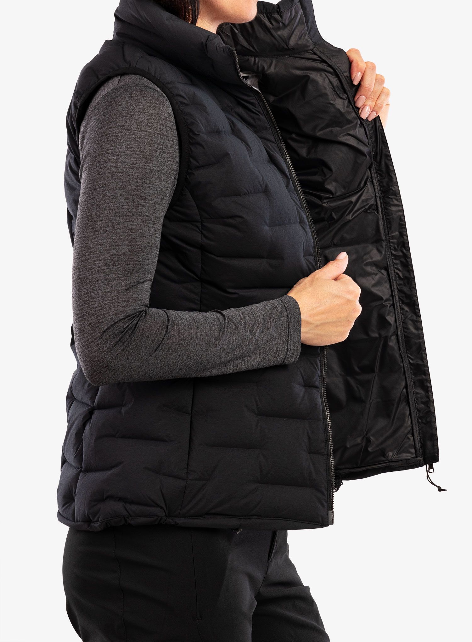 Жилет пуховий жіночий Małachowski ICON Tourist - black/black