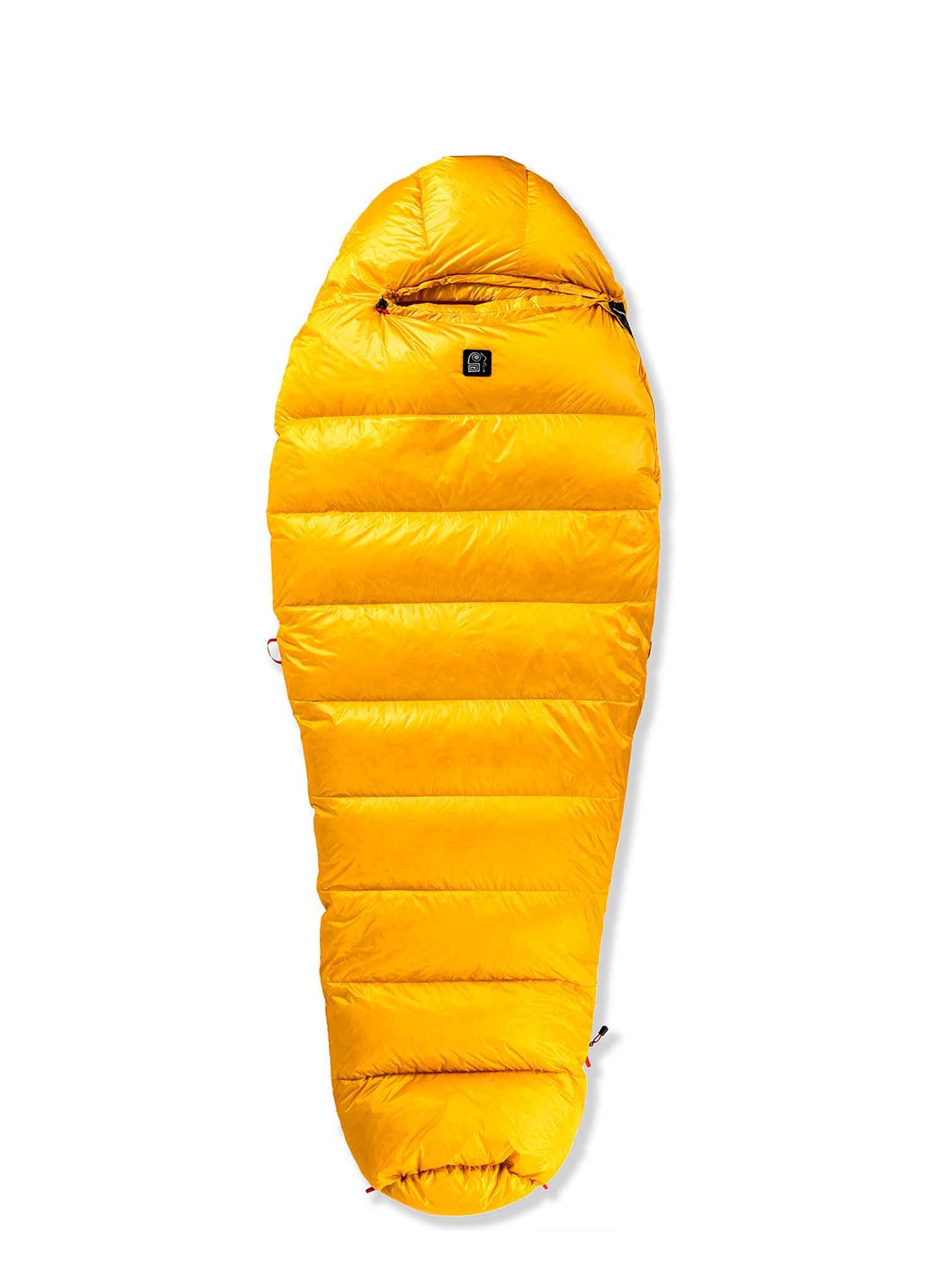 Спальний мішок пуховий Małachowski Tourist 450 M LZ (176 cm) - yellow