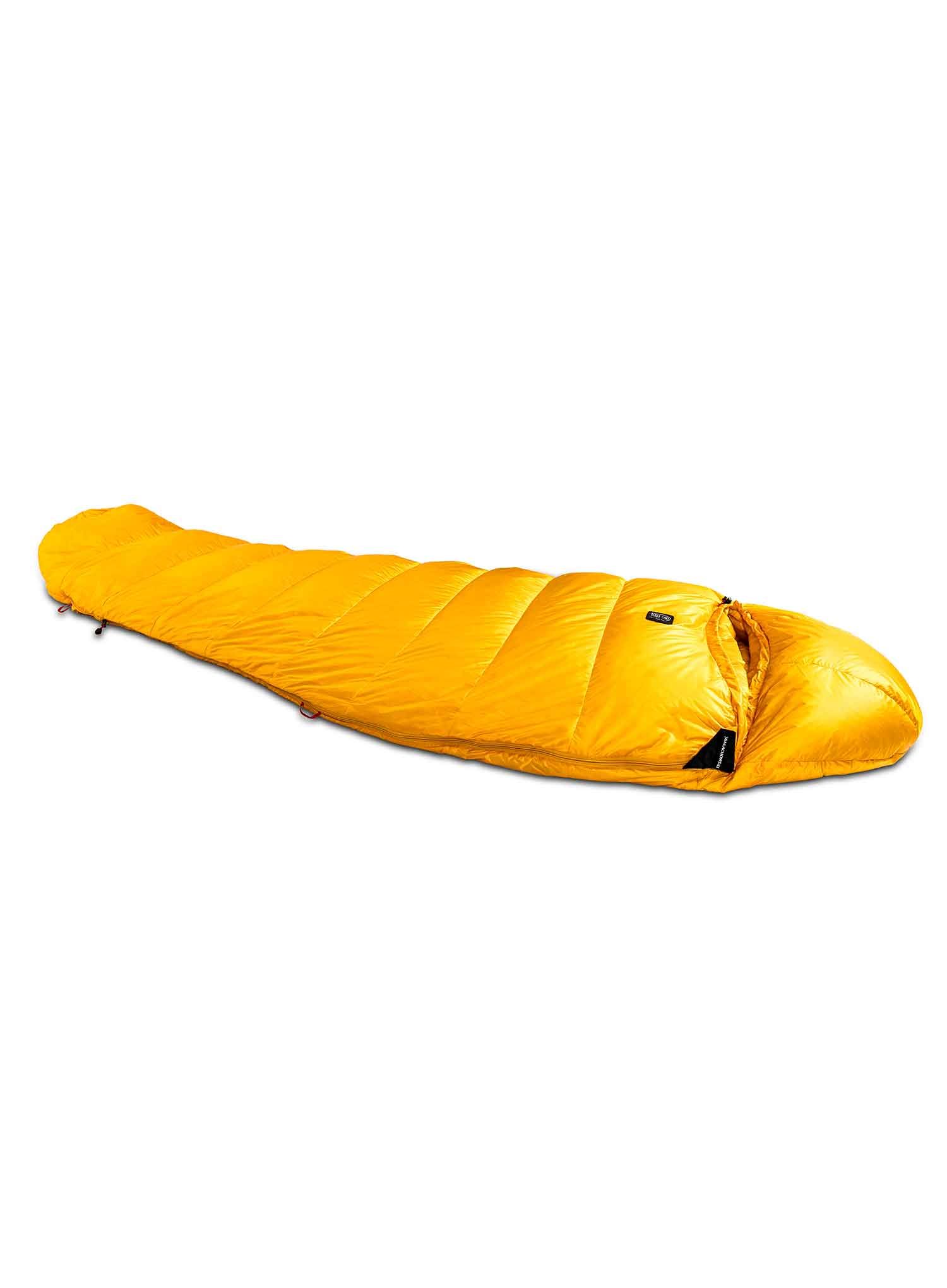 Спальний мішок пуховий Małachowski Tourist 450 M LZ (176 cm) - yellow
