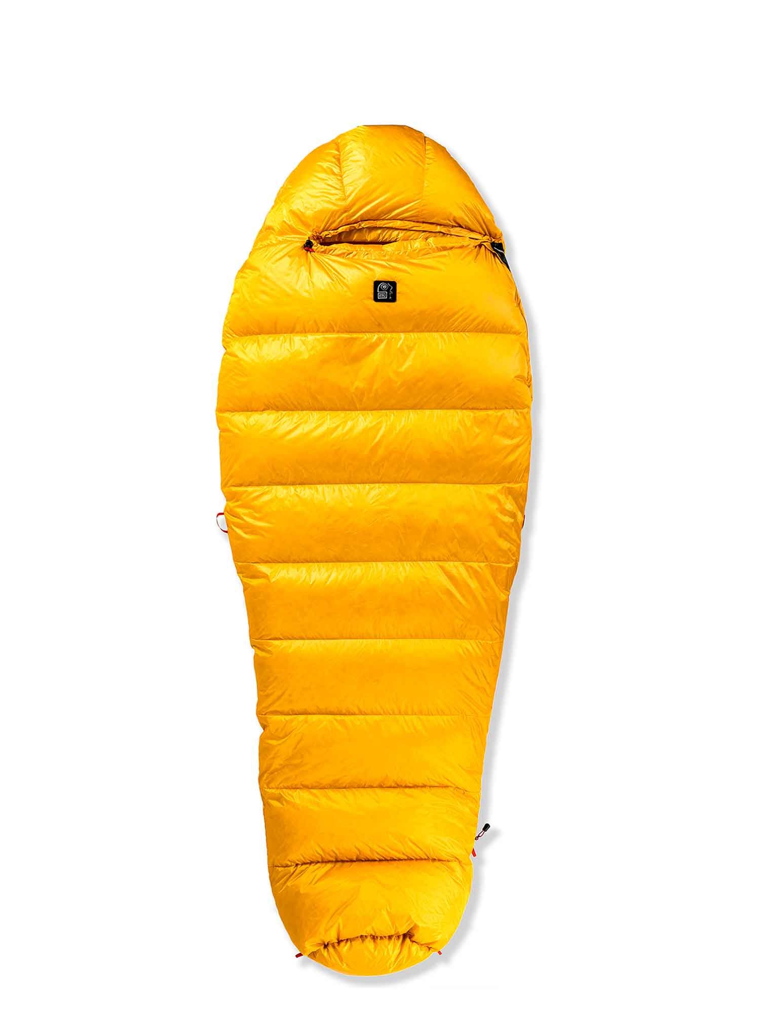 Спальний мішок пуховий Małachowski Tourist 650 M LZ (176 cm) - yellow