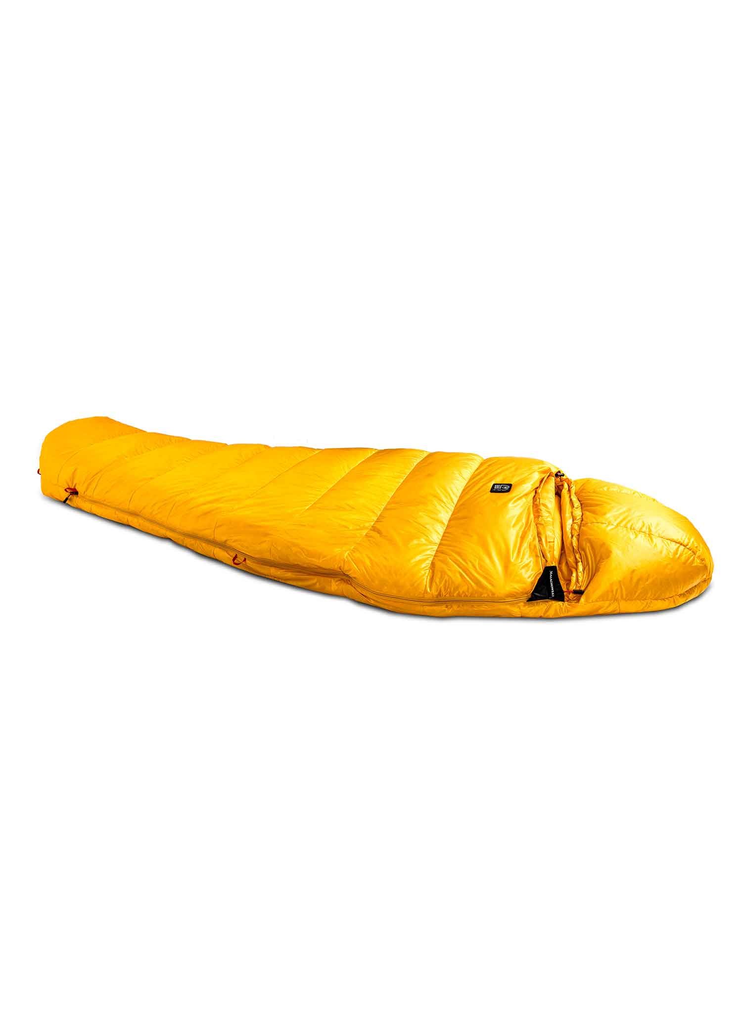 Спальний мішок пуховий Małachowski Tourist 650 M LZ (176 cm) - yellow
