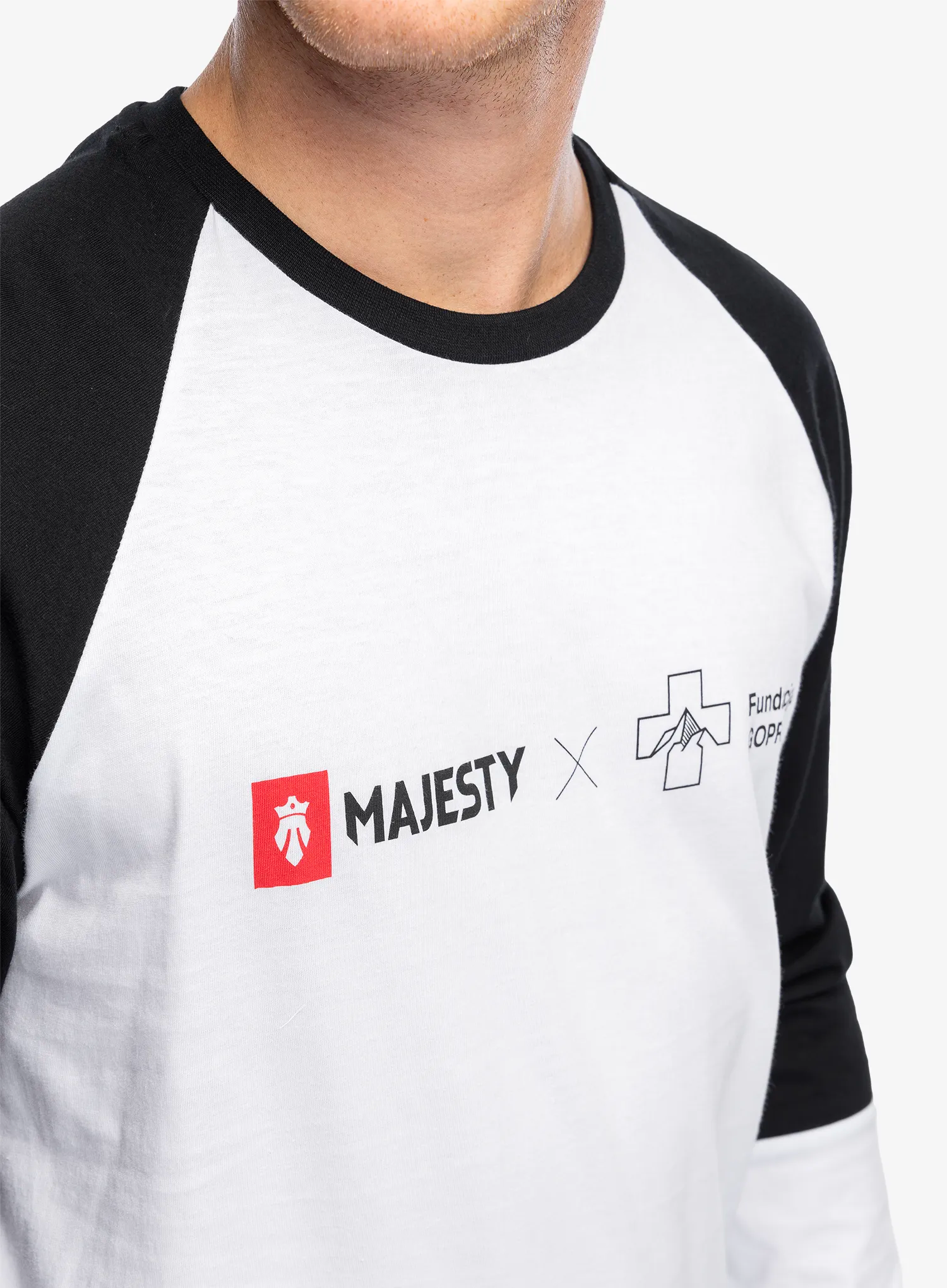 Лонгслів Majesty Fundacja GOPR Help and Protect LS - white
