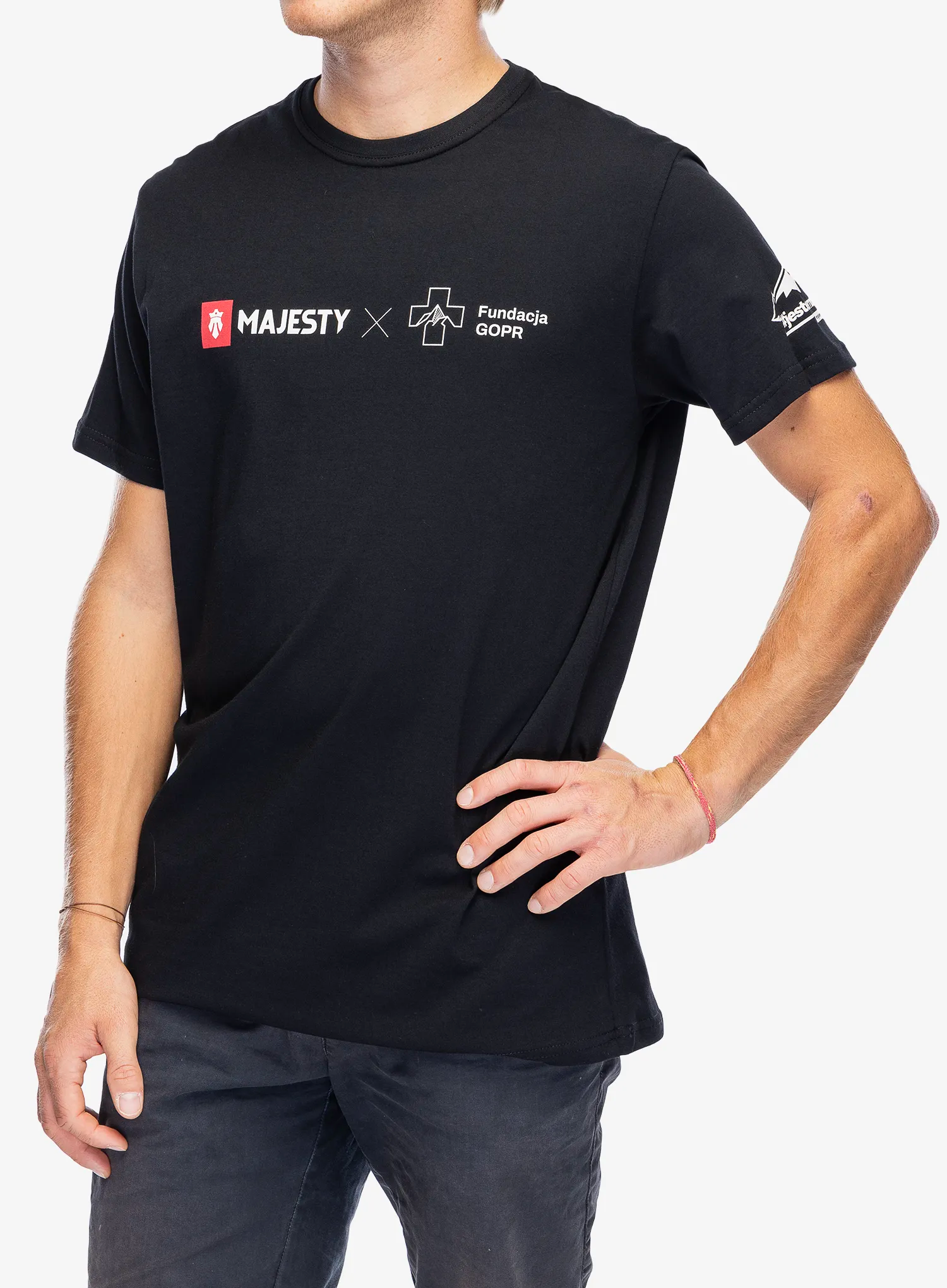 Футболка Majesty Fundacja GOPR Help and Protect T-shirt  - black