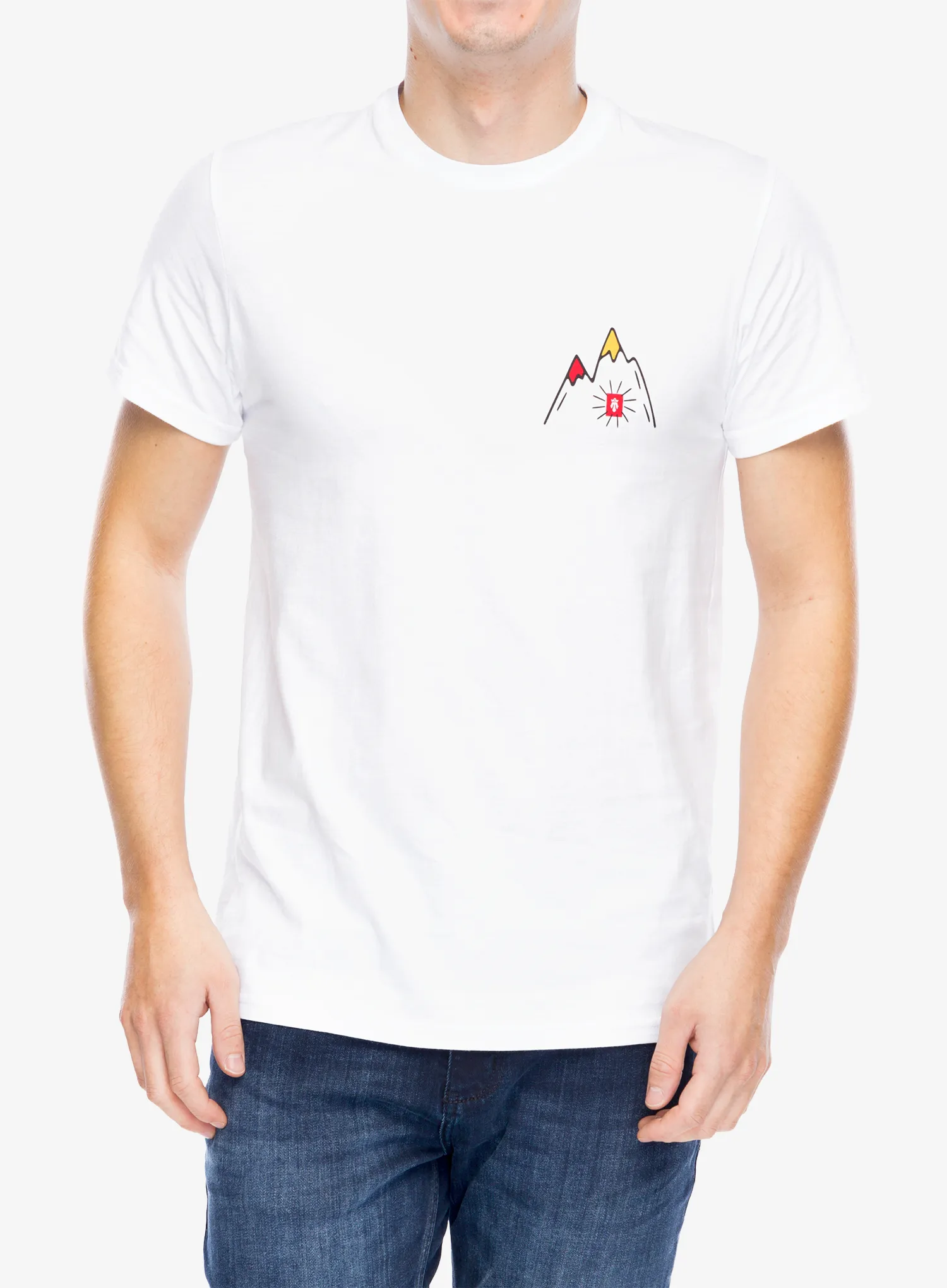 Футболка бавовняна Majesty Mountain T-Shirt - white