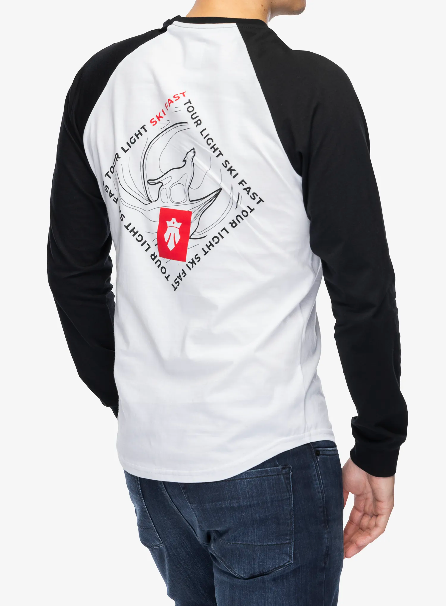 Лонгслів Majesty Ski Fast Longsleeve - black/white