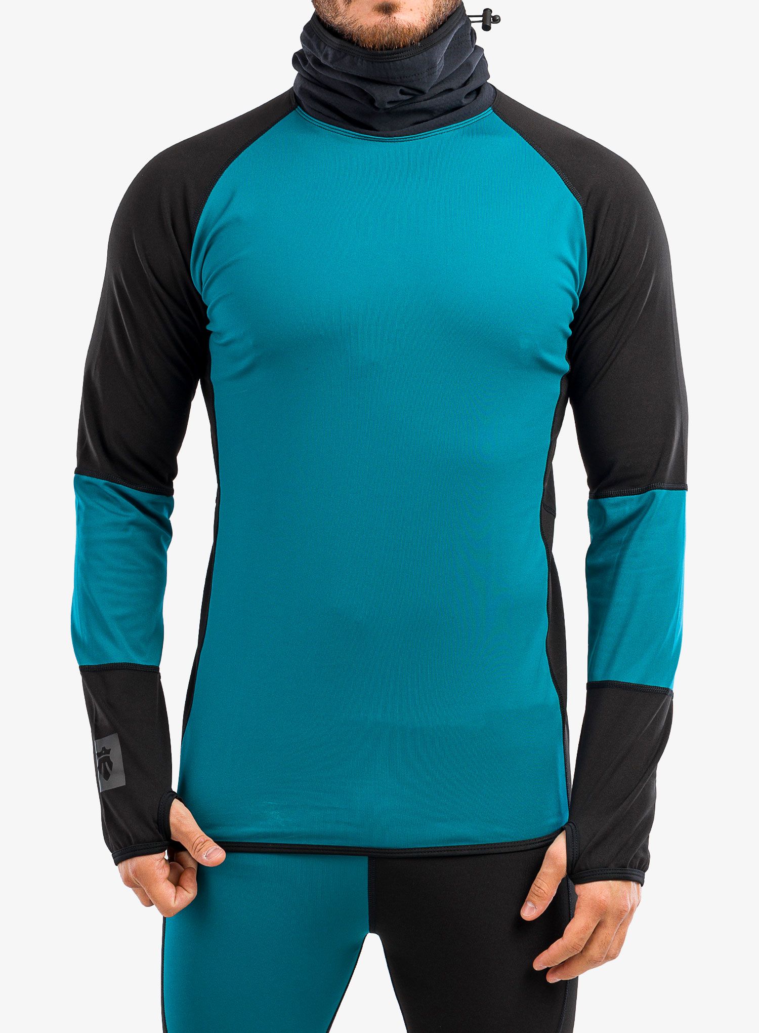 Термокофта Majesty Surface Base Layer Top - black/green